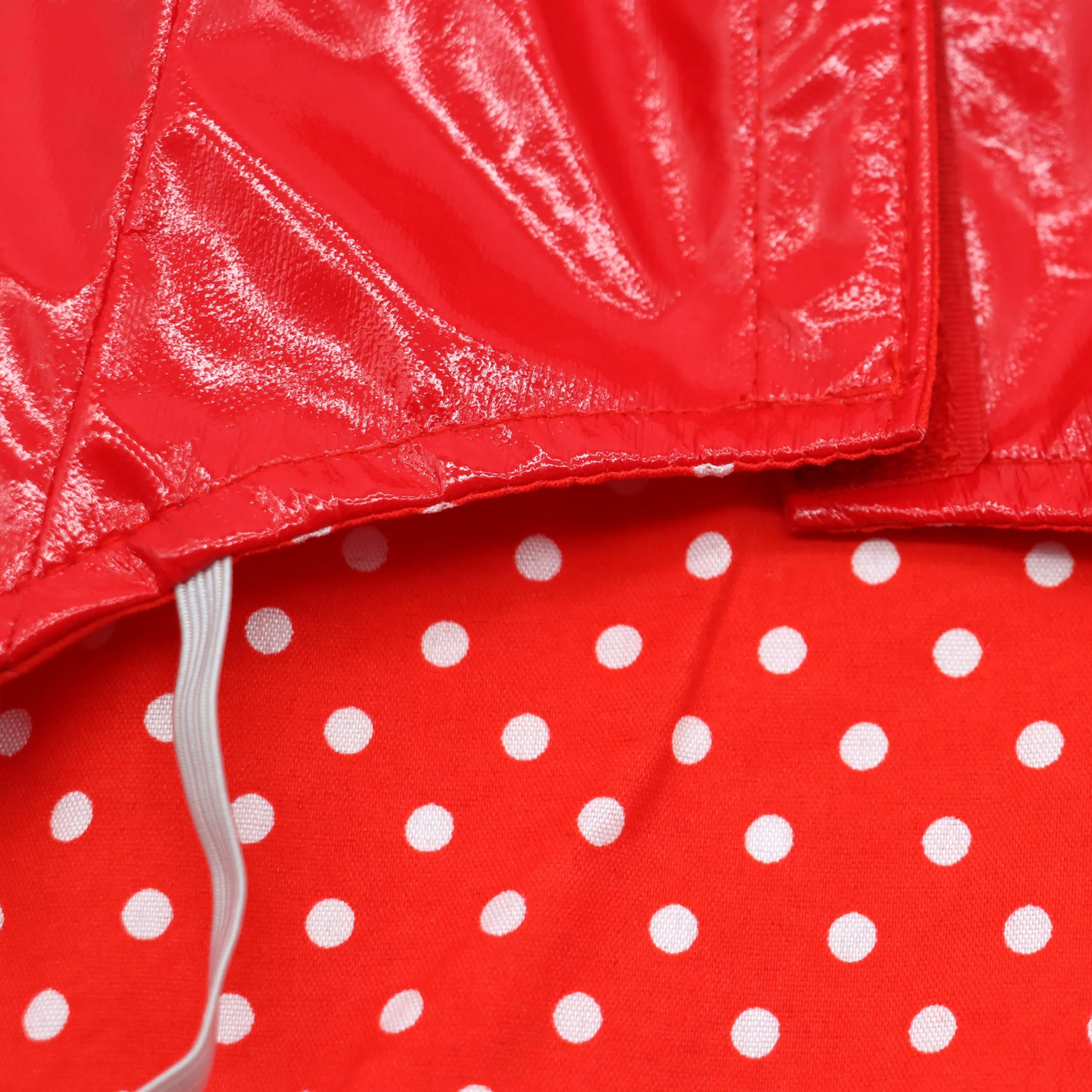 Croci Raindrop Cherry Impermeabile per Cani, Rosso, 35 cm - immagine 5