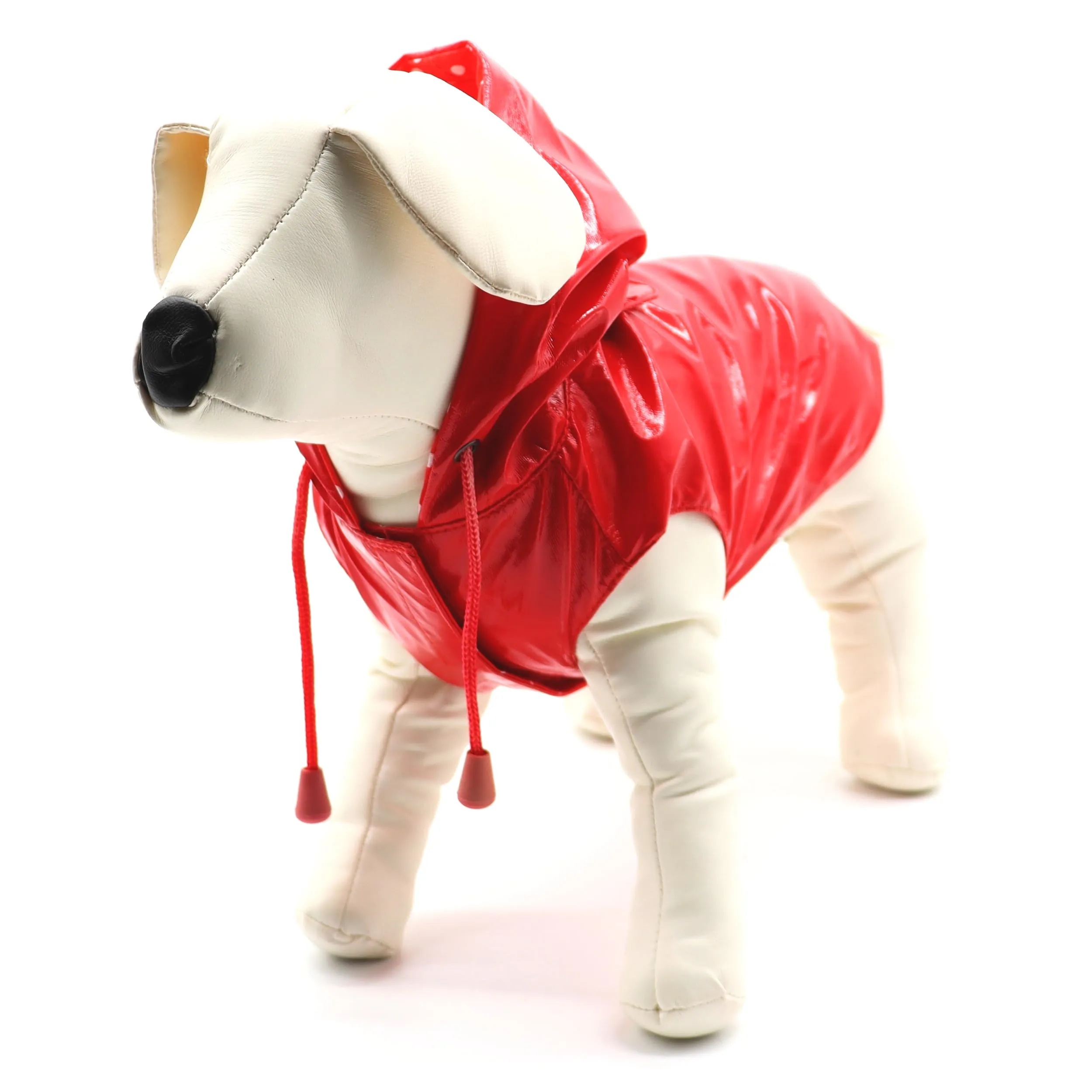 Croci Raindrop Cherry Impermeabile per Cani, Rosso, 40 cm - immagine 3