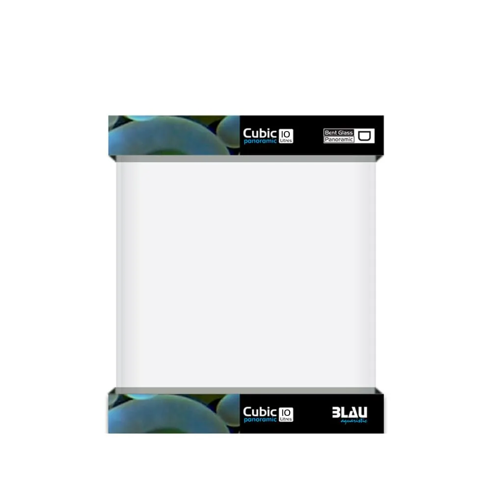 Blau Aquaristic Cubic Panoramic 20 x 20 x 25 cm 10 Litri - immagine 1