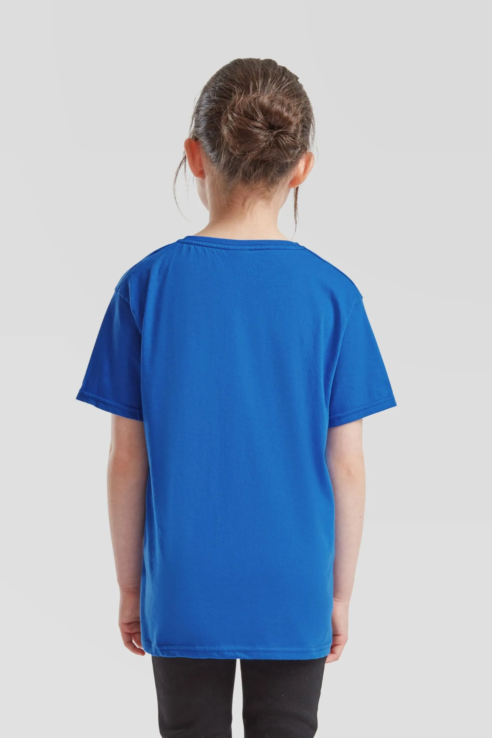 Fruit of the Loom Iconic Maglietta da bambino, Blu reale, 104 cm - immagine 5