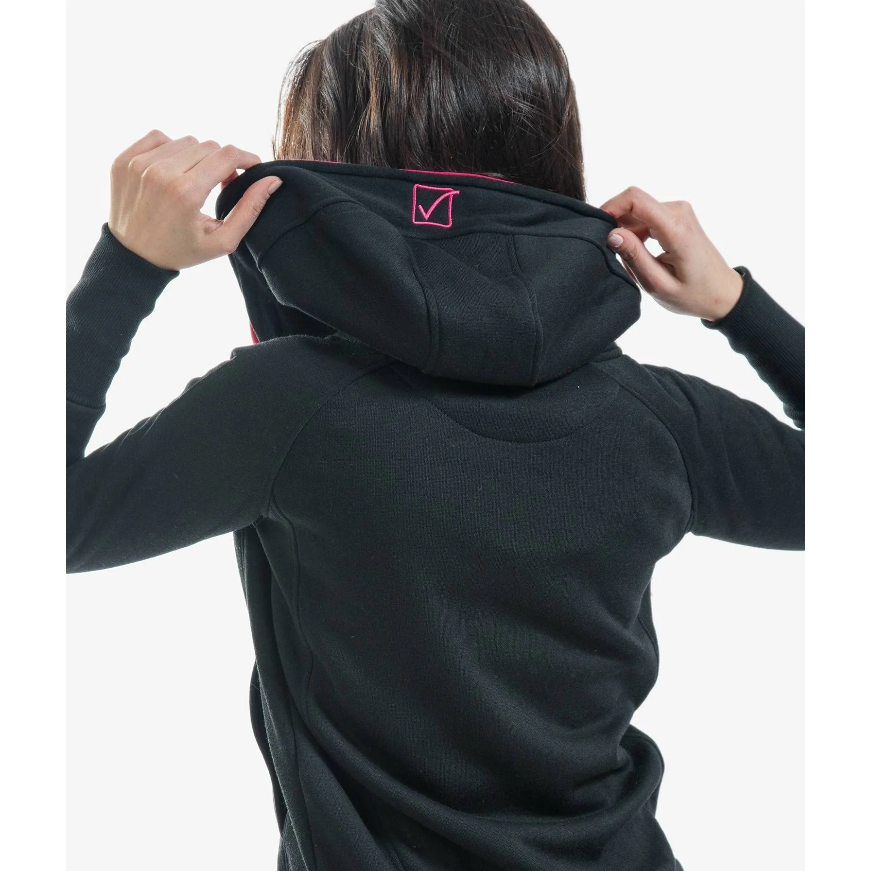 Givova Star New LFB26 Tuta Donna, Nero/Fuxia, S - immagine 5