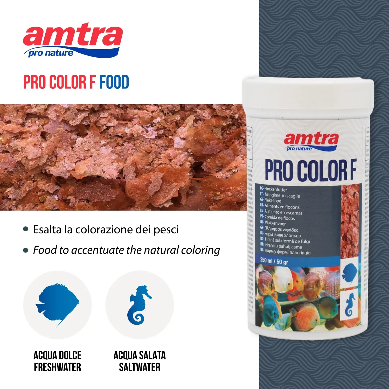 Amtra Pro Color Flake 250 ml - immagine 3