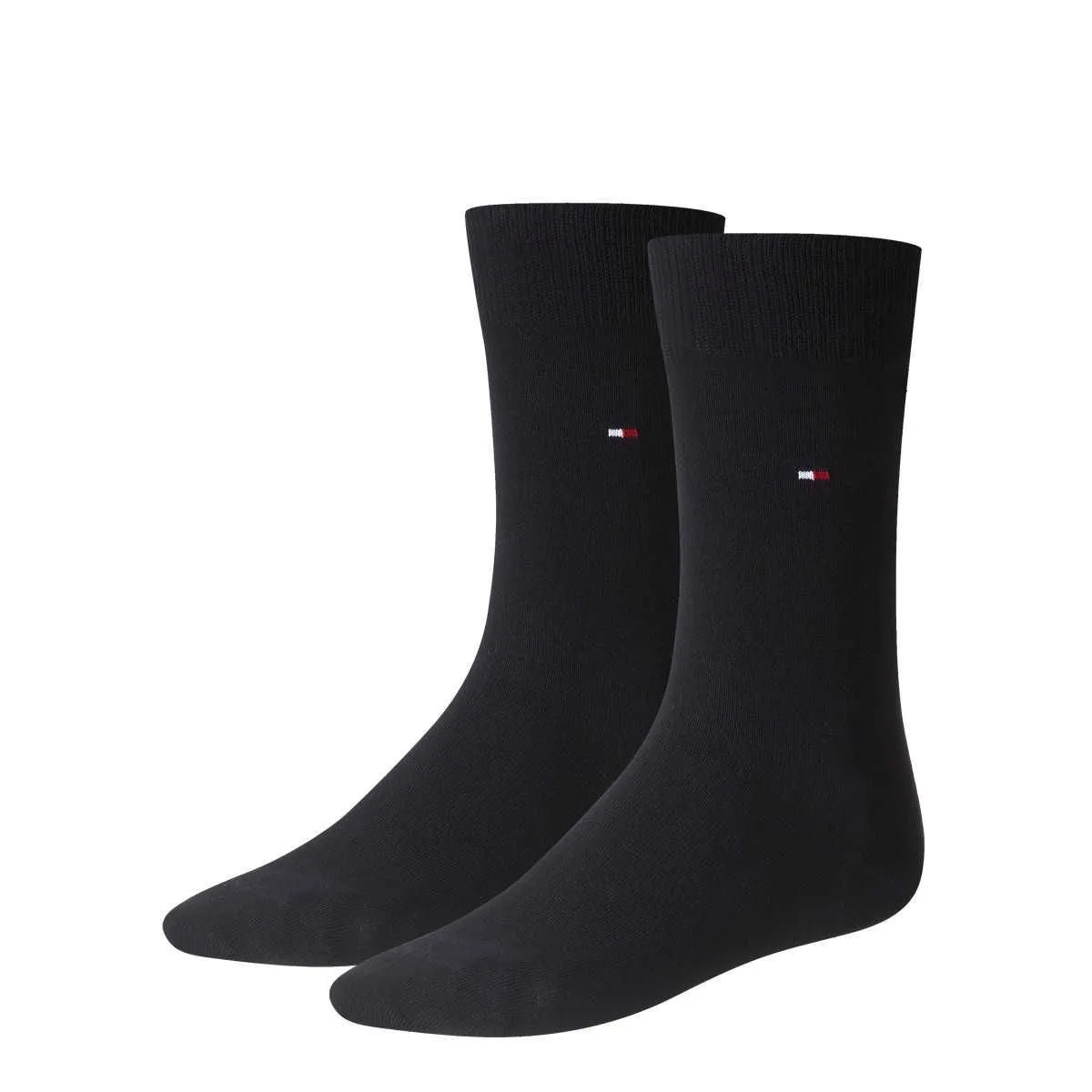Tommy Hilfiger Classic Men's Socks, Navy, 39-42 (Pack of 2) - immagine 1