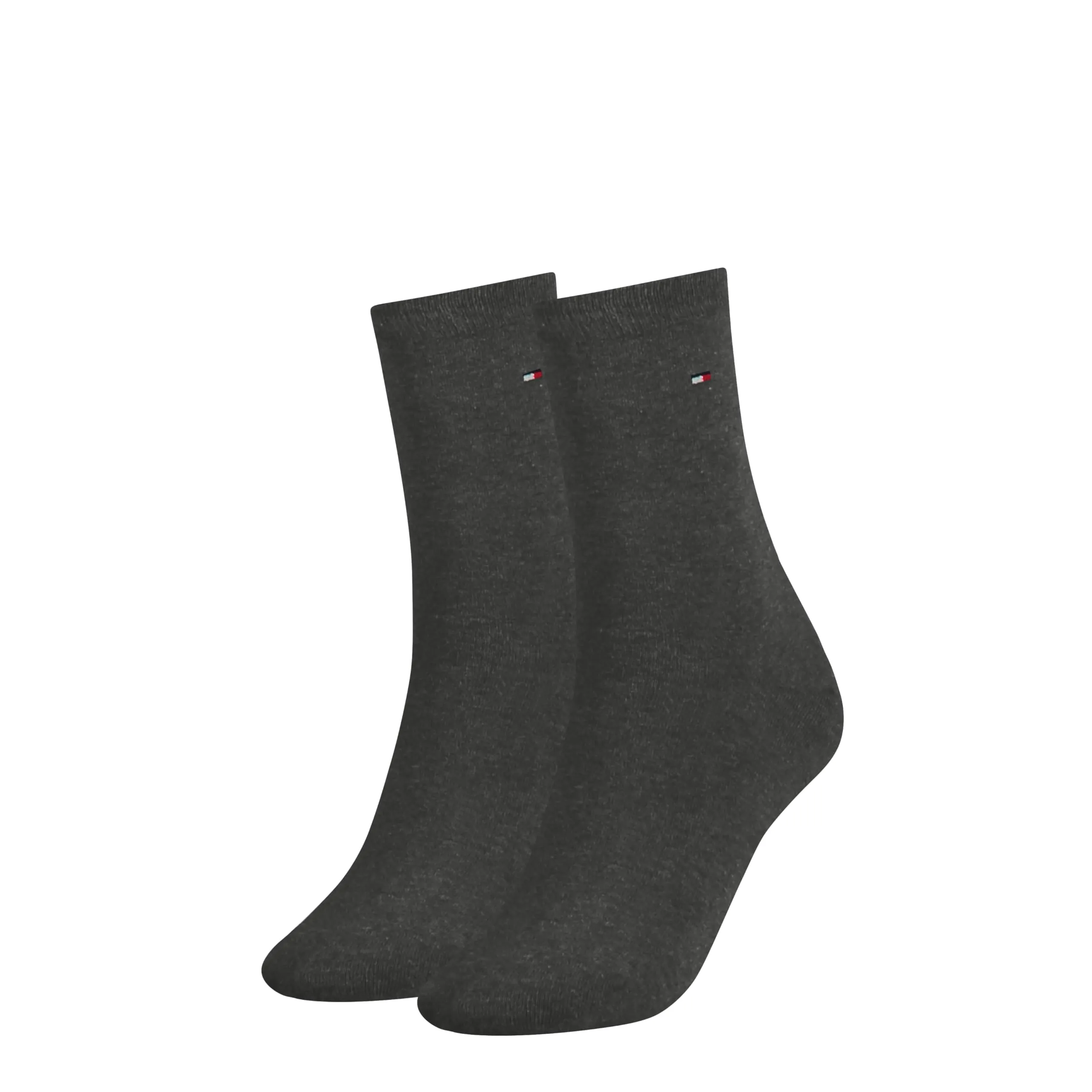 Tommy Hilfiger Classic Women's Socks, Anthracit 210, 35-38 (Pack of 2) - immagine 2