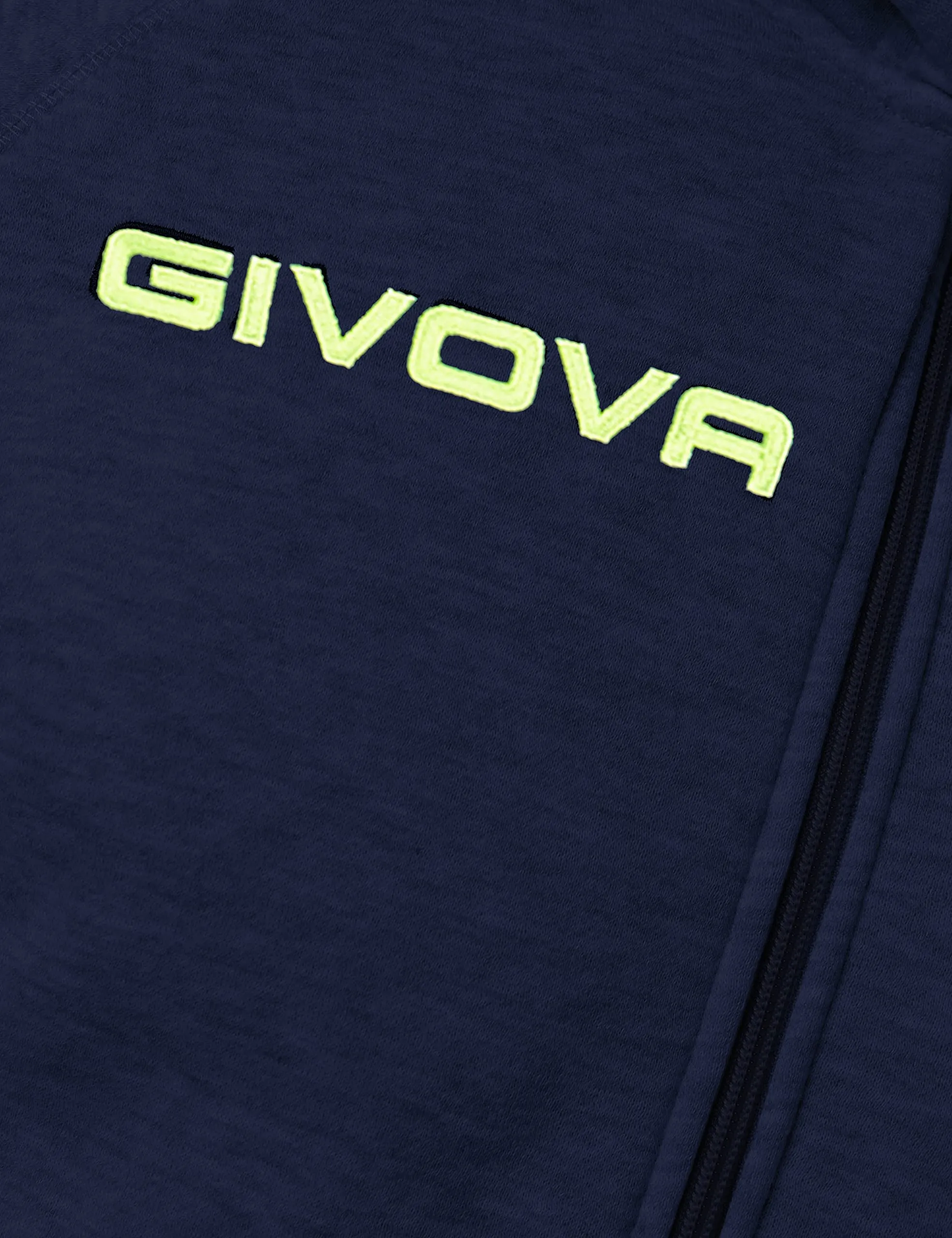 Givova Tuta King Felpa Blu/Giallo Fluo XXS - immagine 3