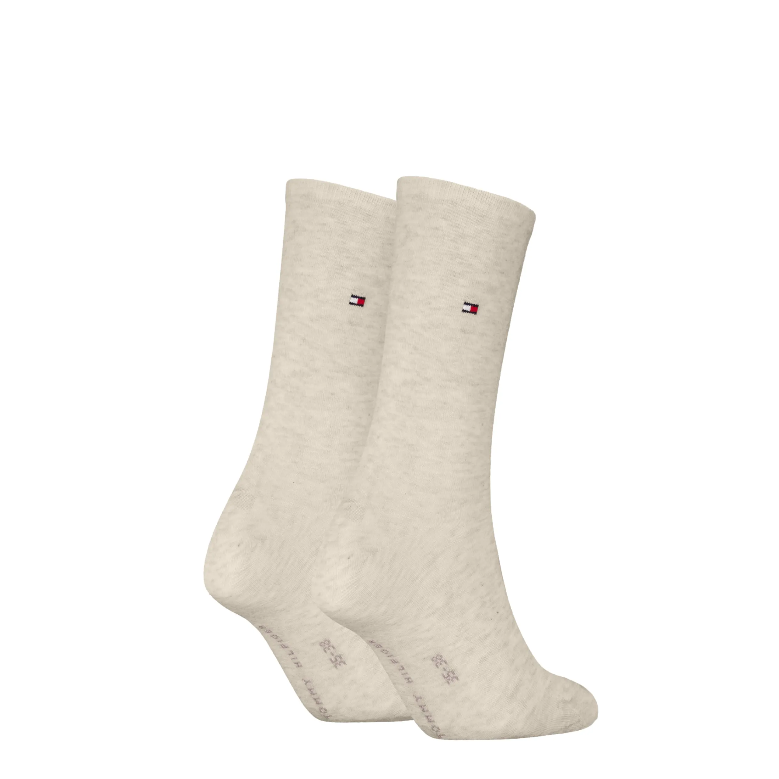 Tommy Hilfiger Classic Women's Socks, Beige 213, 39-42 (Pack of 2) - immagine 3