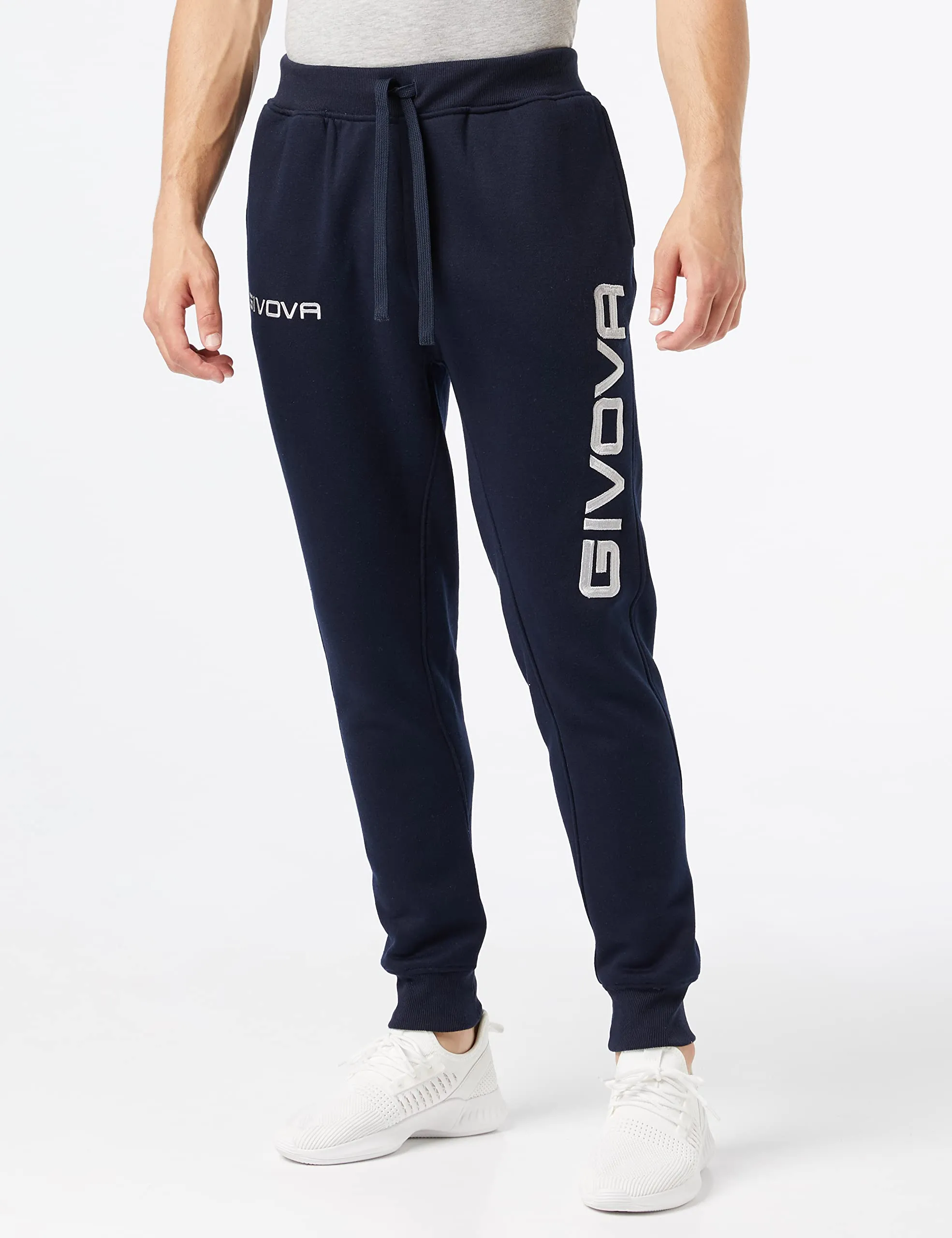 GIVOVA Tuta King Felpa Grigio/Blu, Taglia M - immagine 4