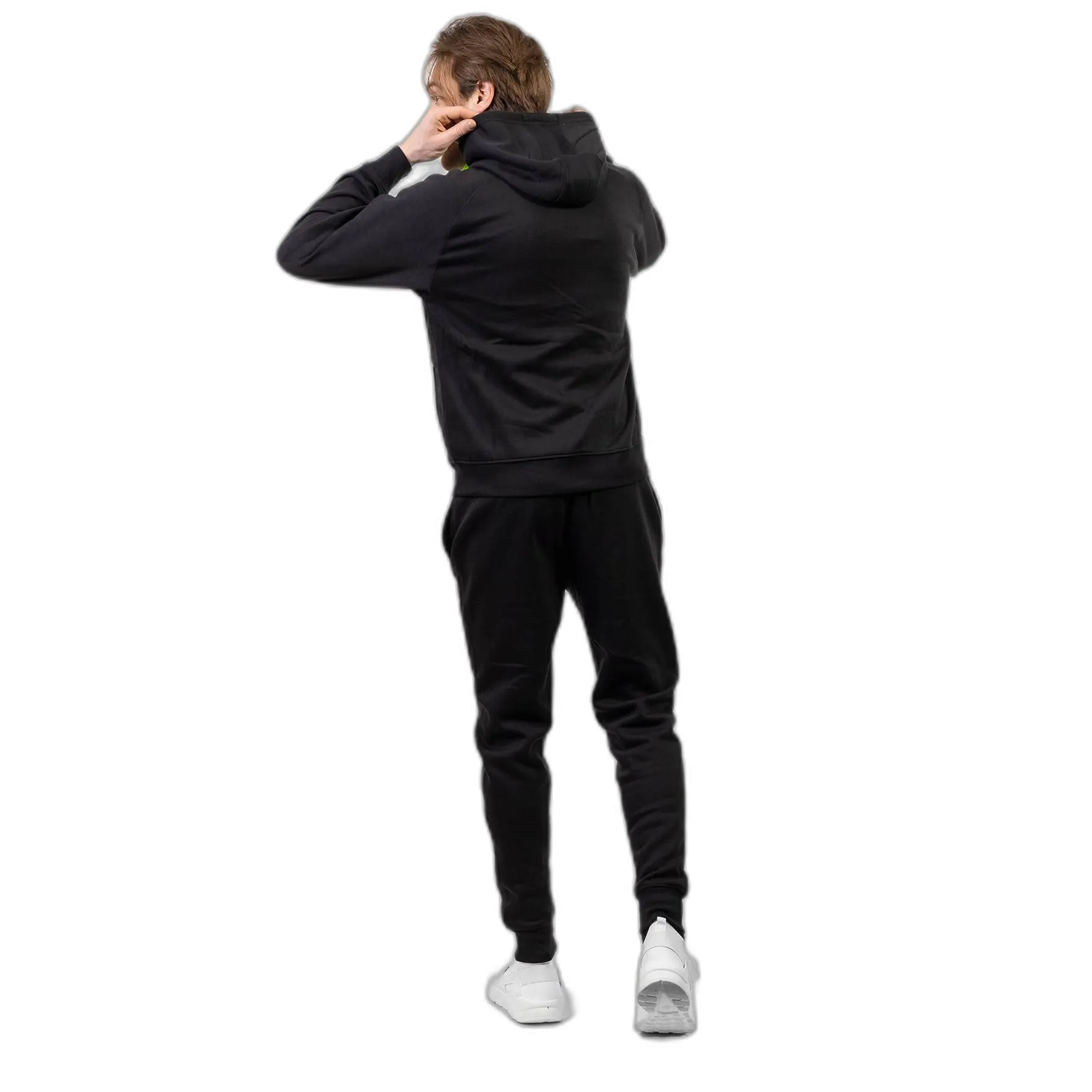 Givova Tuta King Felpa Nero/Verde Fluo XXS - immagine 2