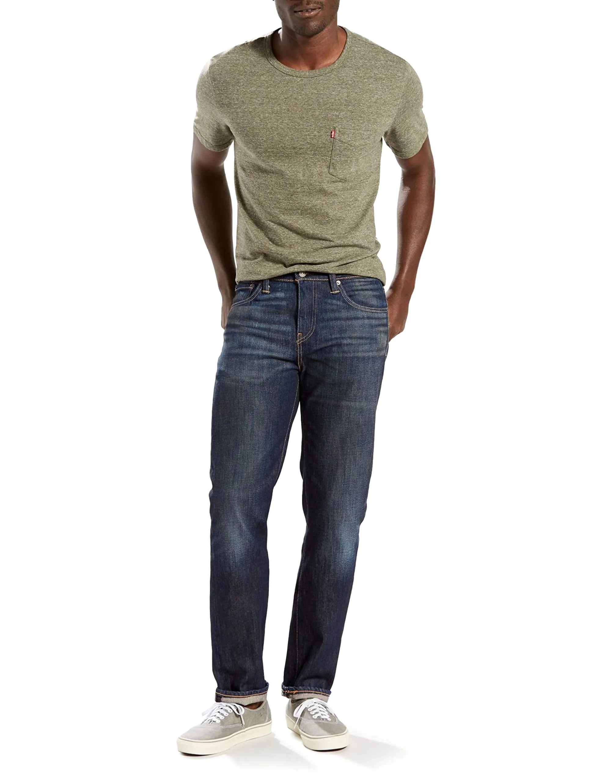 Levi's 511 Slim v5 Jeans Men's, Blue (Mile 10 2007), 38W / 34L - immagine 1