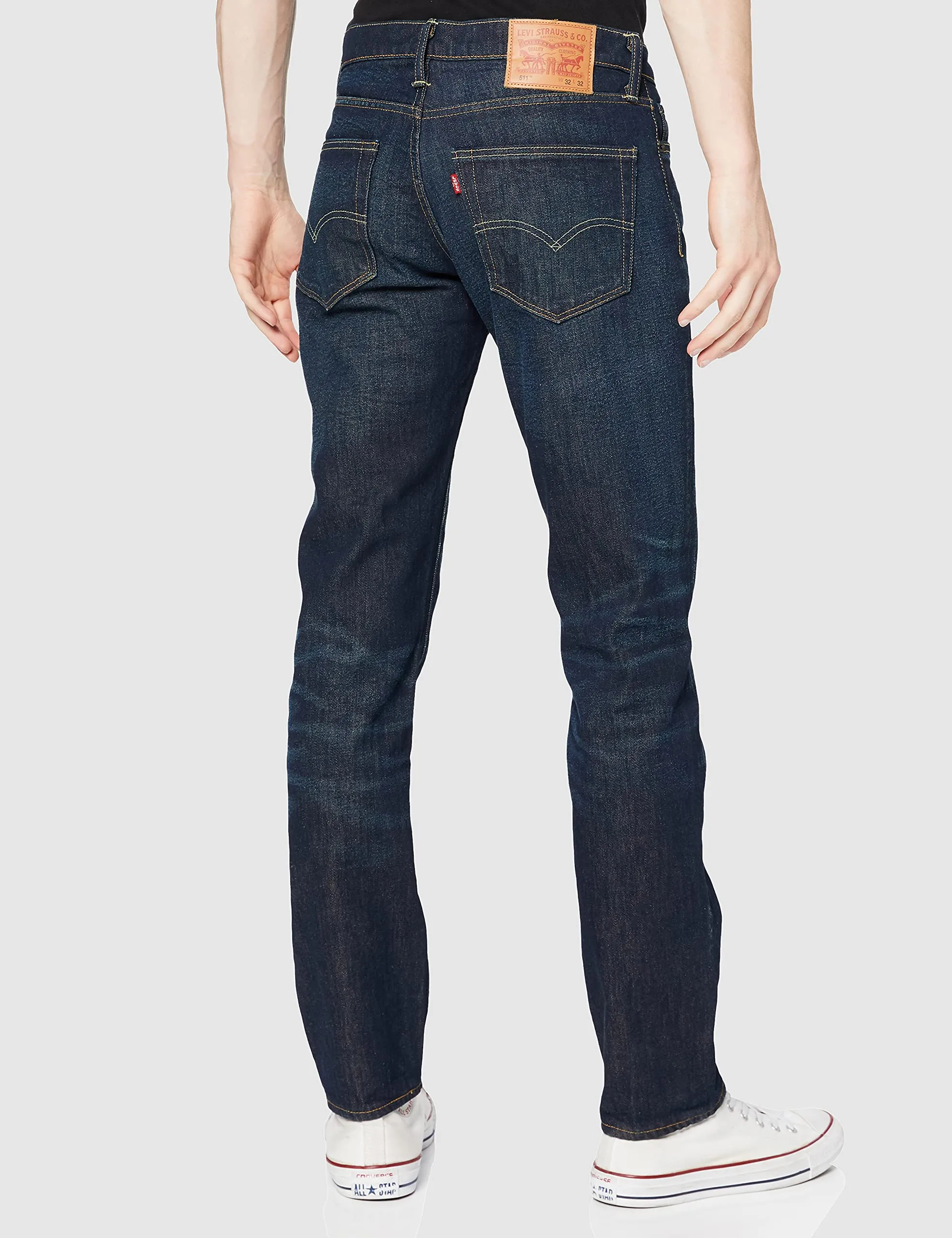 Levi's 511 Slim v5 Jeans Men's, Blue (Mile 10 2007), 38W / 34L - immagine 4
