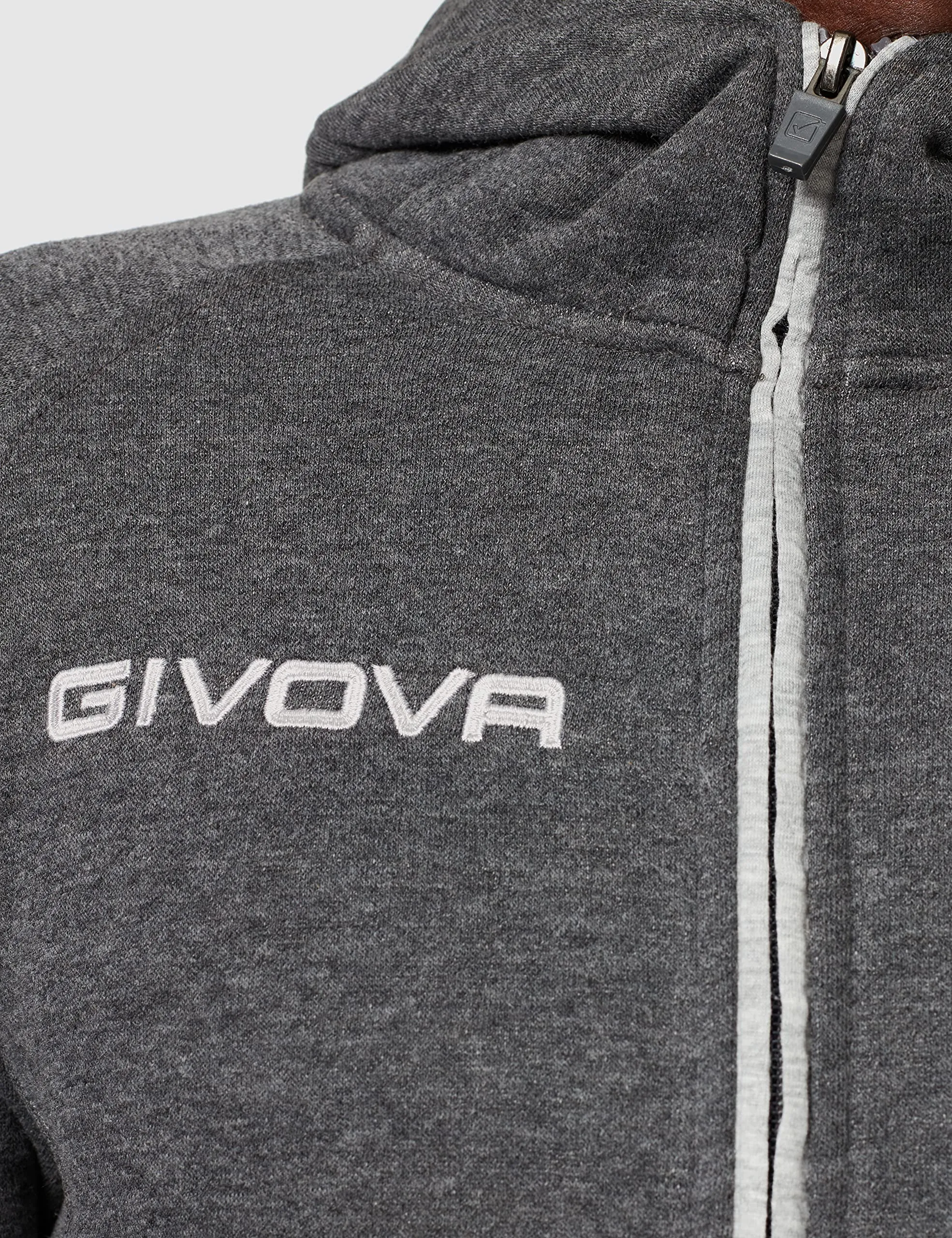 Givova Tuta King Star Donna Felpa Grigio Scuro/Grigio Chiaro LFB26 - immagine 4