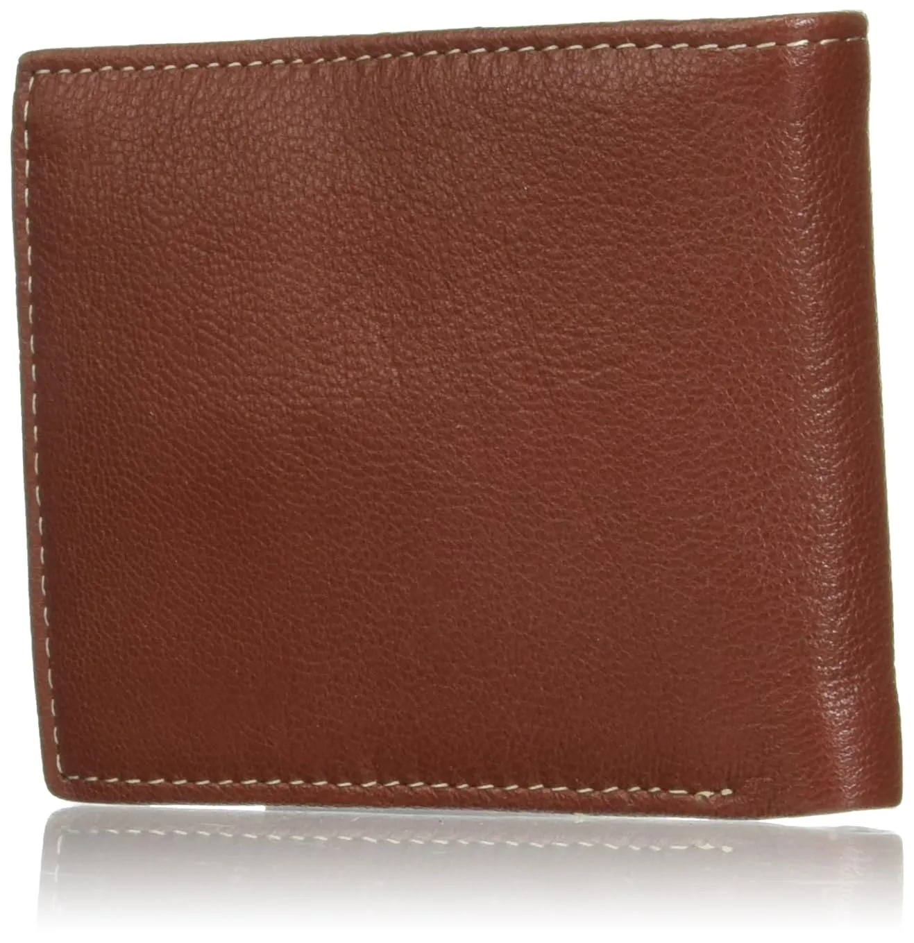 Timberland Men's Genuine Leather RFID Blocking Passcase Security Wallet, Brown, One Size - immagine 2
