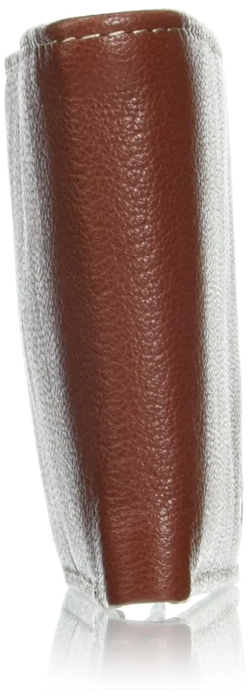 Timberland Men's Genuine Leather RFID Blocking Passcase Security Wallet, Brown, One Size - immagine 3