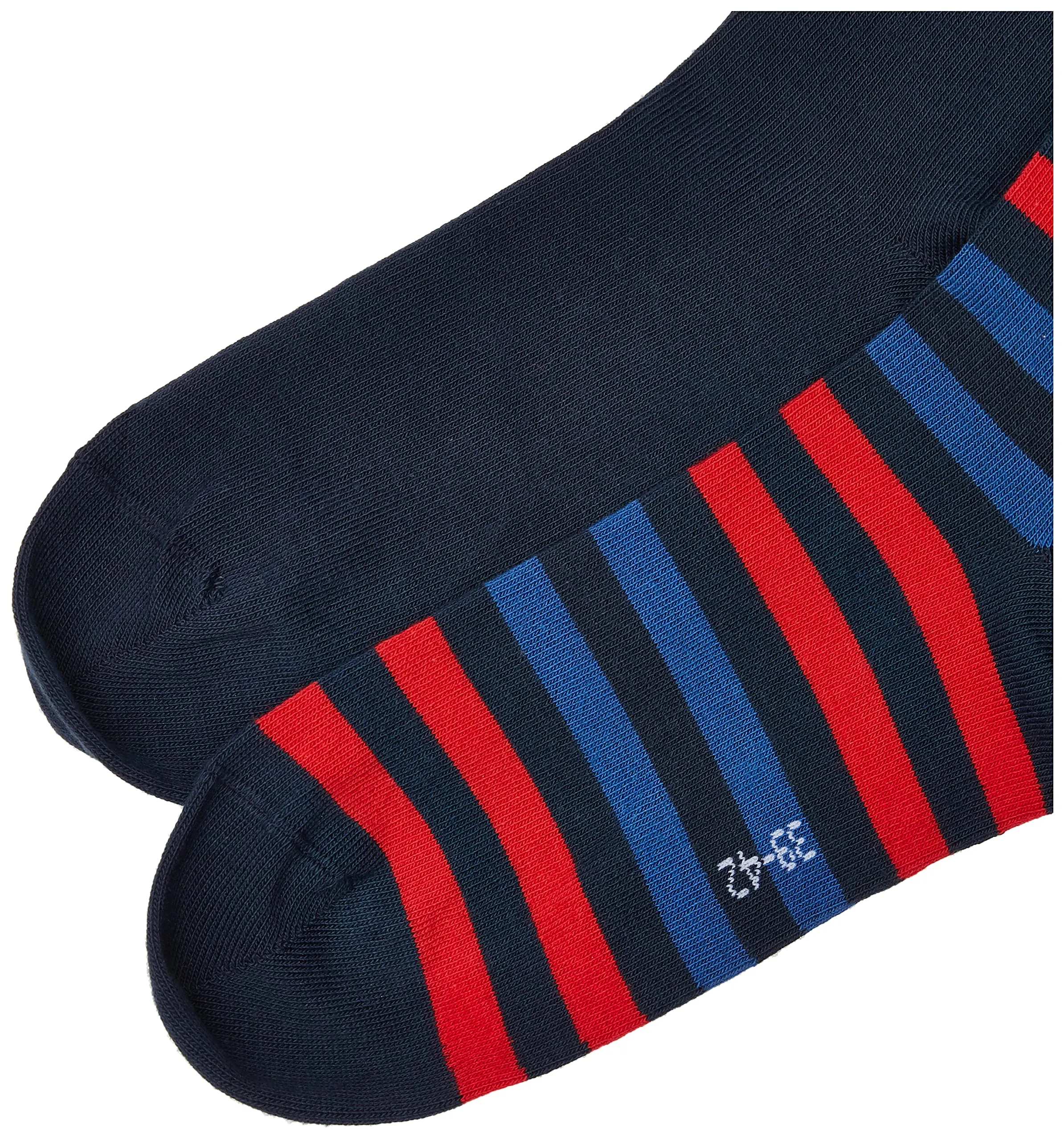 Tommy Hilfiger Classic Men's Socks, Navy/Red 472, 39-42 (Pack of 2) - immagine 3