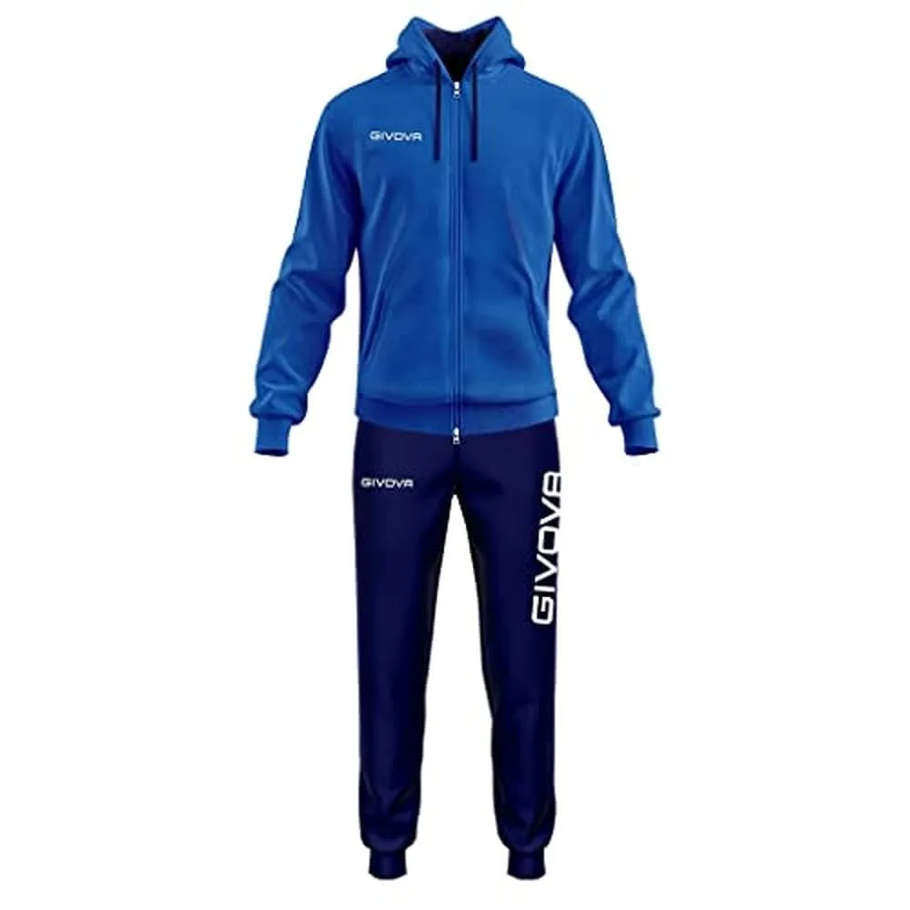 Givova Tuta King Felpa Azzurro/Blu 2XL - immagine 1