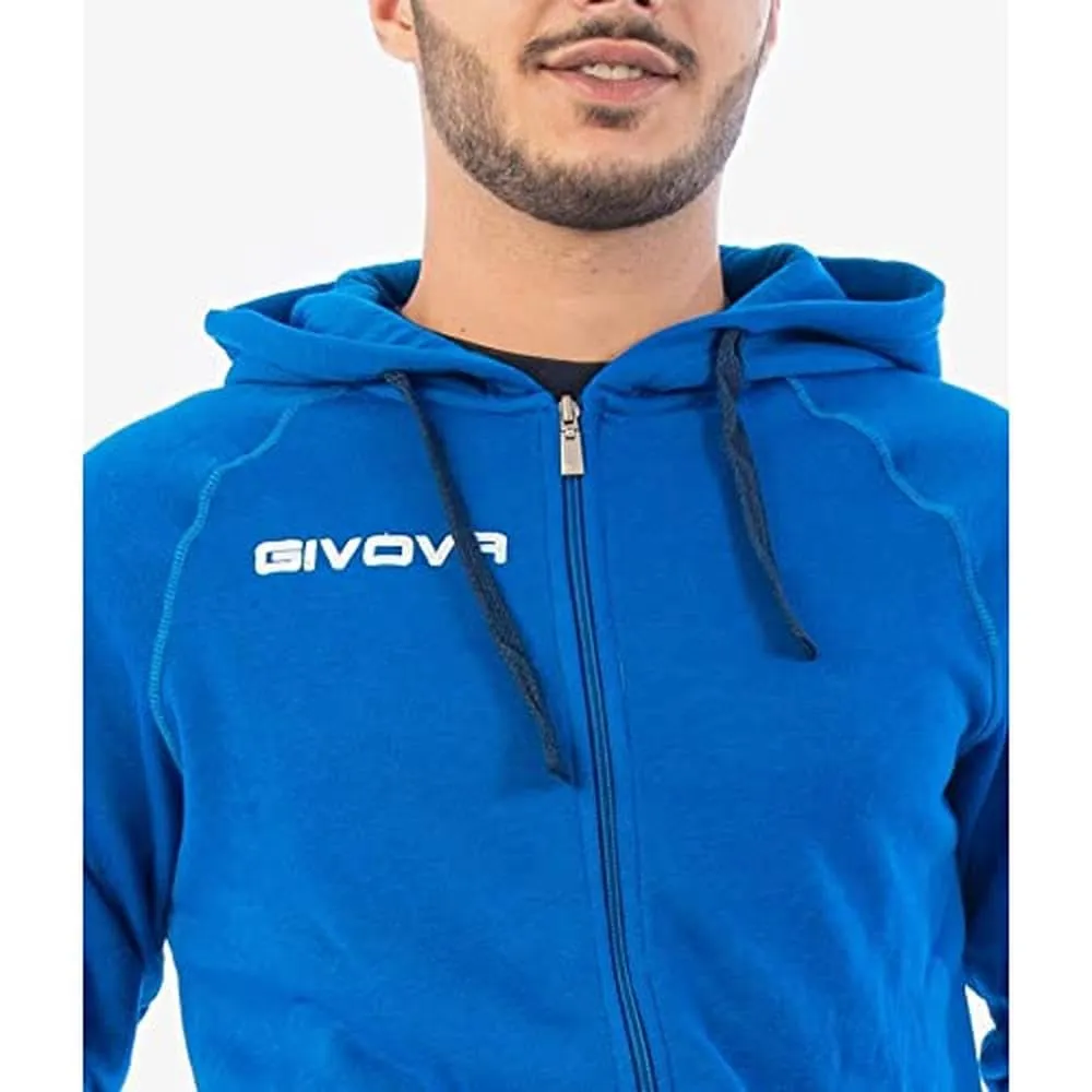 Givova Tuta King Felpa Azzurro/Blu 2XL - immagine 3