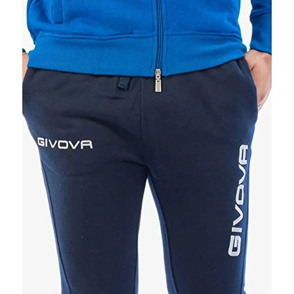 Givova Tuta King Felpa Azzurro/Blu L - immagine 4
