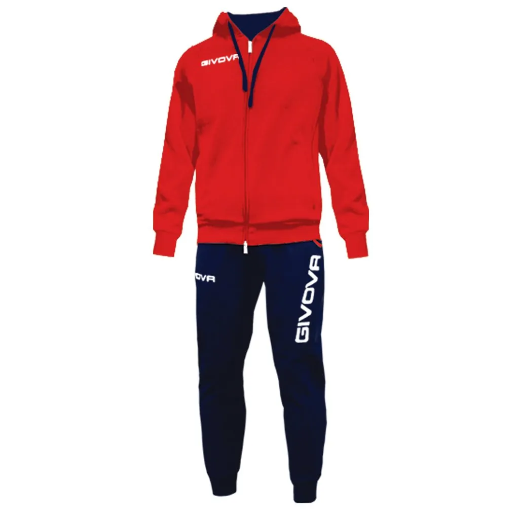 Givova Tuta King Felpa Rosso/Blu Tg. L - immagine 1