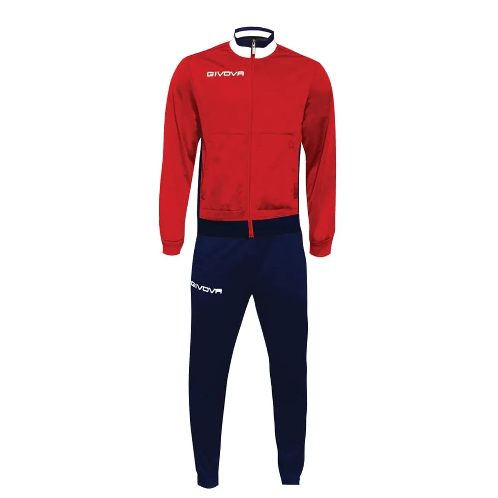 Givova TR032 Unisex Adulto, Rosso-Blu, XS - immagine 1