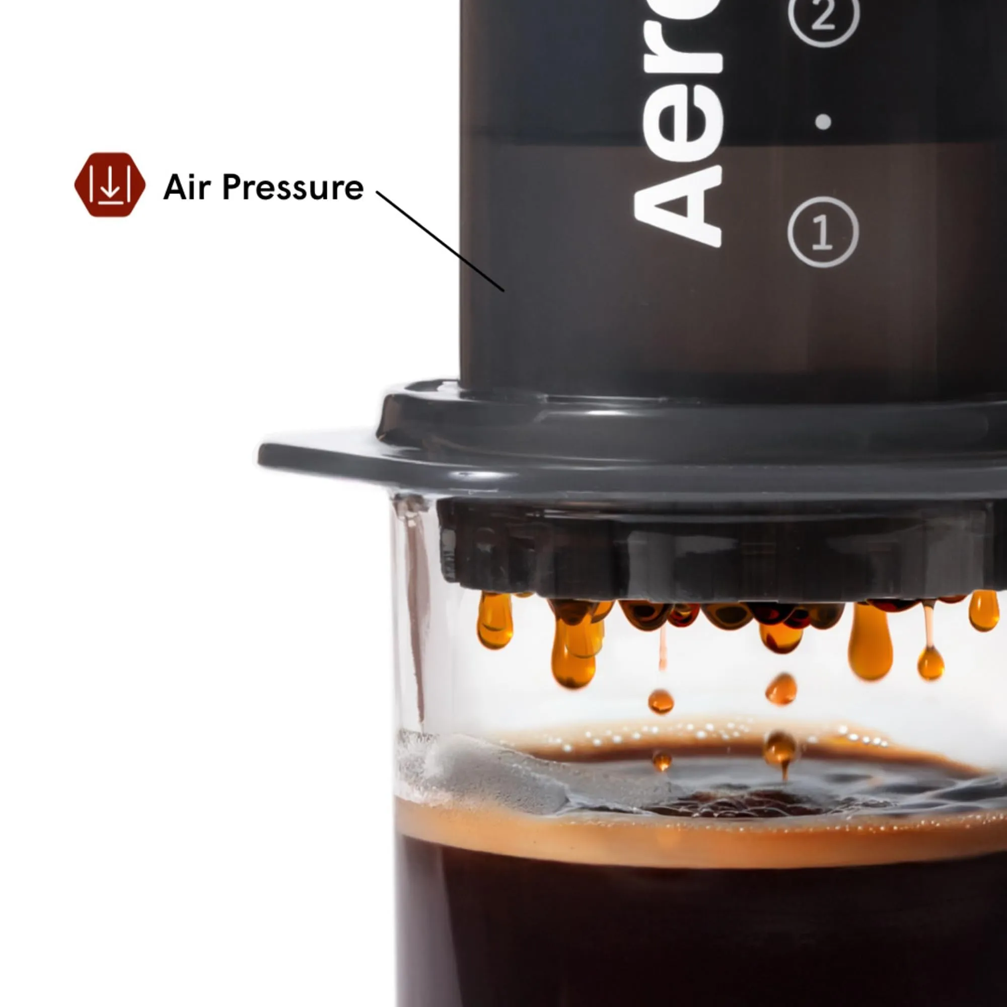 AeroPress Caffettiera Aerobie A80 - Nera - immagine 4