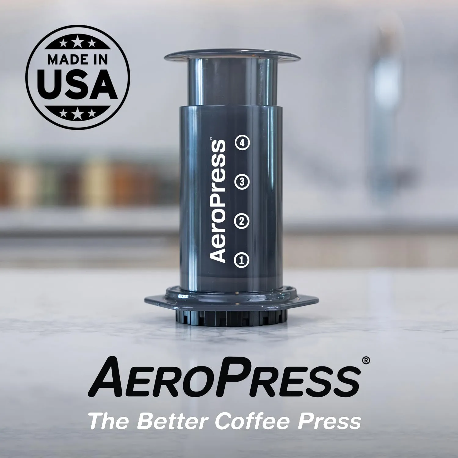 AeroPress Caffettiera Aerobie A80 - Nera - immagine 6