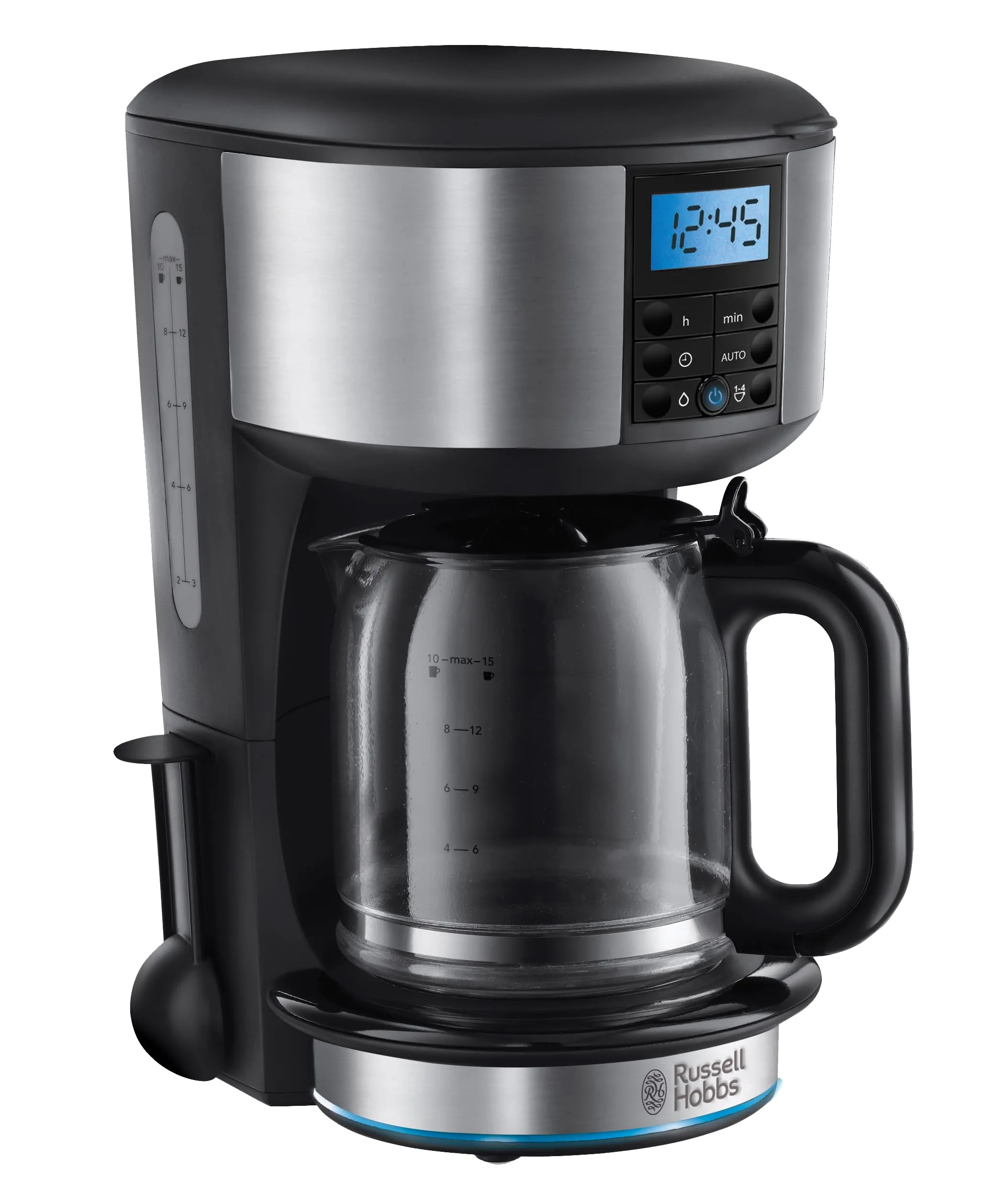 Russell Hobbs Macchina Caffè Americano Buckingham Programmabile 20680-56, Acciaio Inossidabile, 1000W - immagine 1