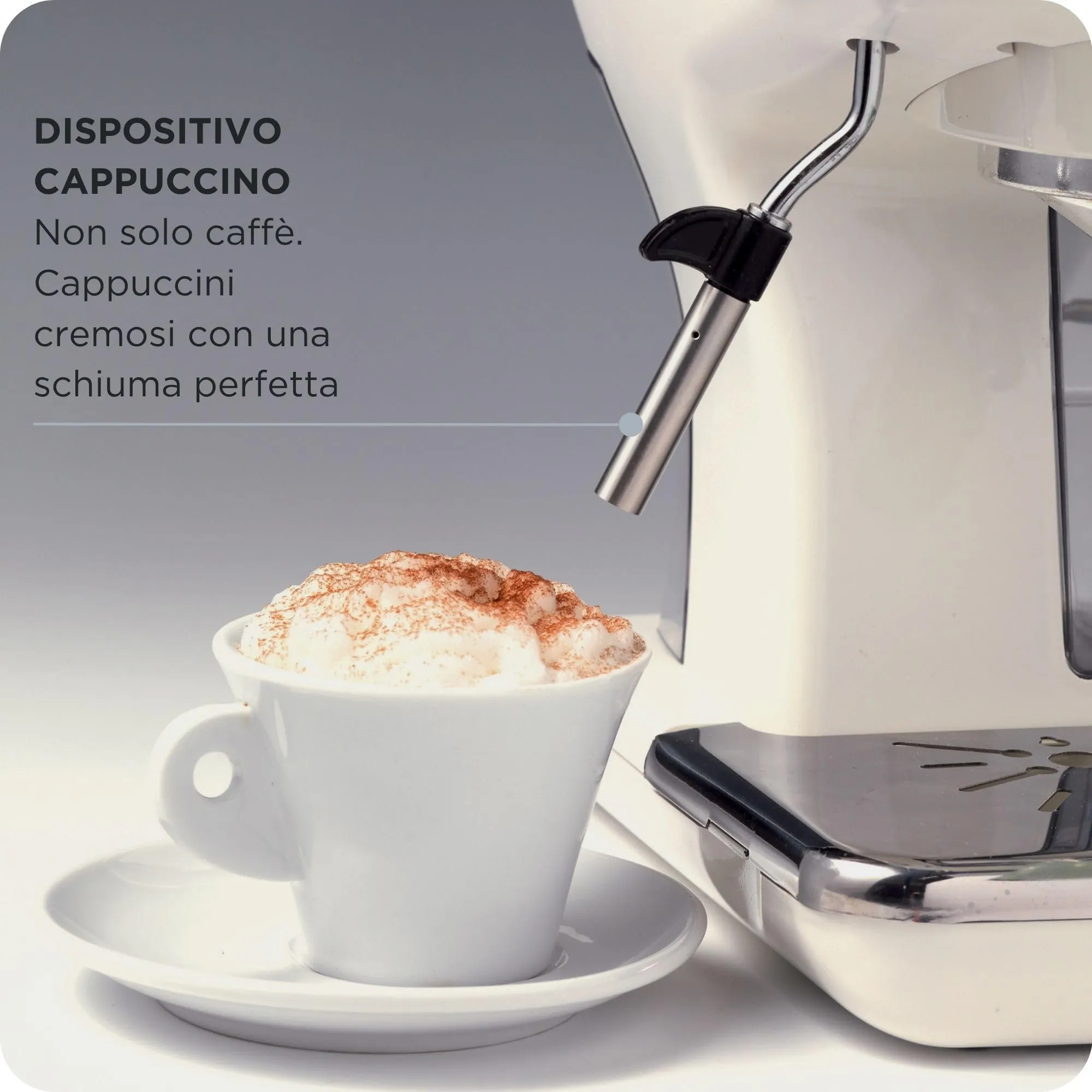 Ariete Caffè Espresso Vintage 1389, Macchina per Caffè Espresso per Polvere o Cialda ESE, 15 Bar, 850W, Verde - immagine 4