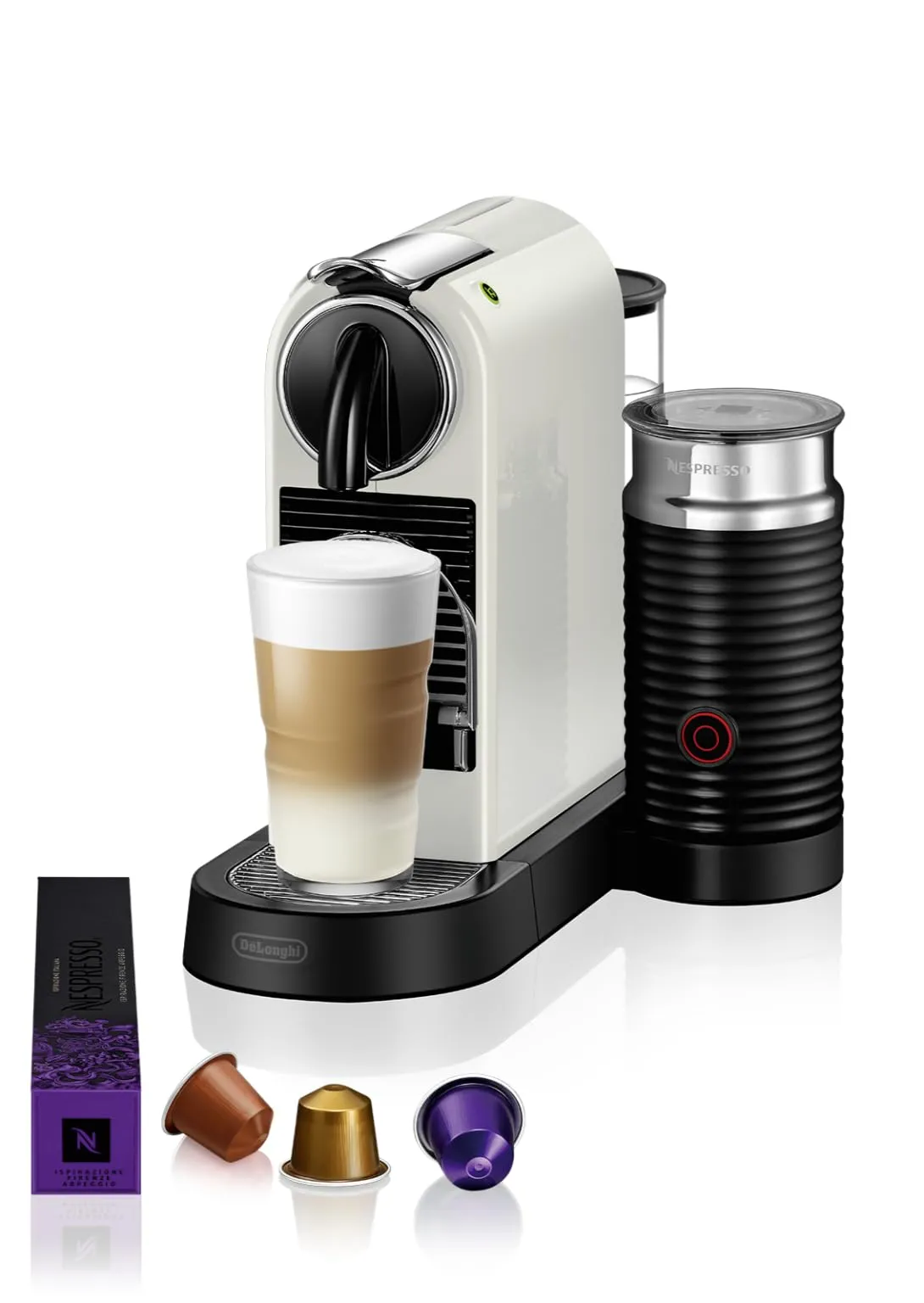 Nespresso Citiz & Milk con Aeroccino EN267.WAE Macchina da caffè De'Longhi White - immagine 1