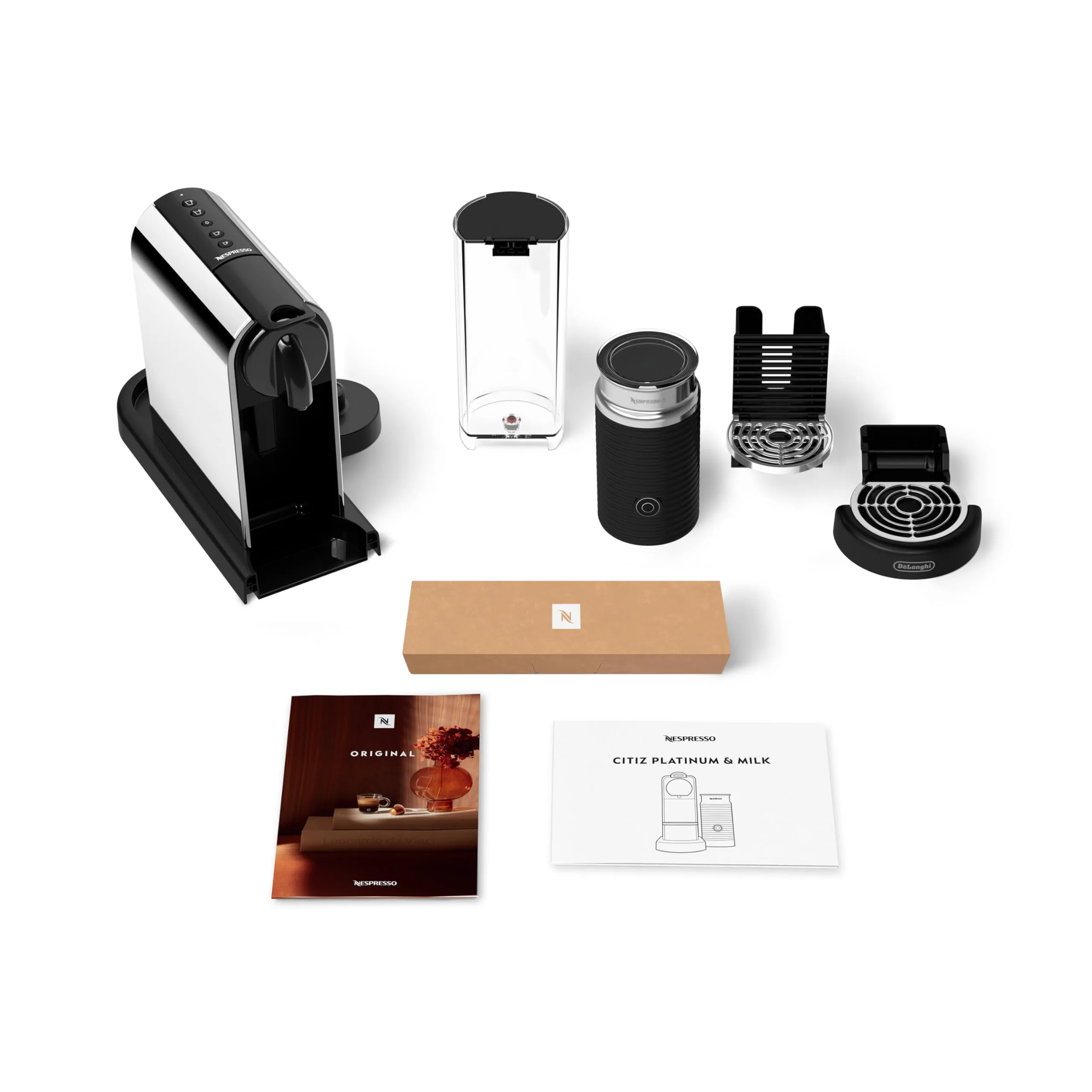 Nespresso Citiz & Milk con Aeroccino EN267.WAE Macchina da caffè De'Longhi White - immagine 8
