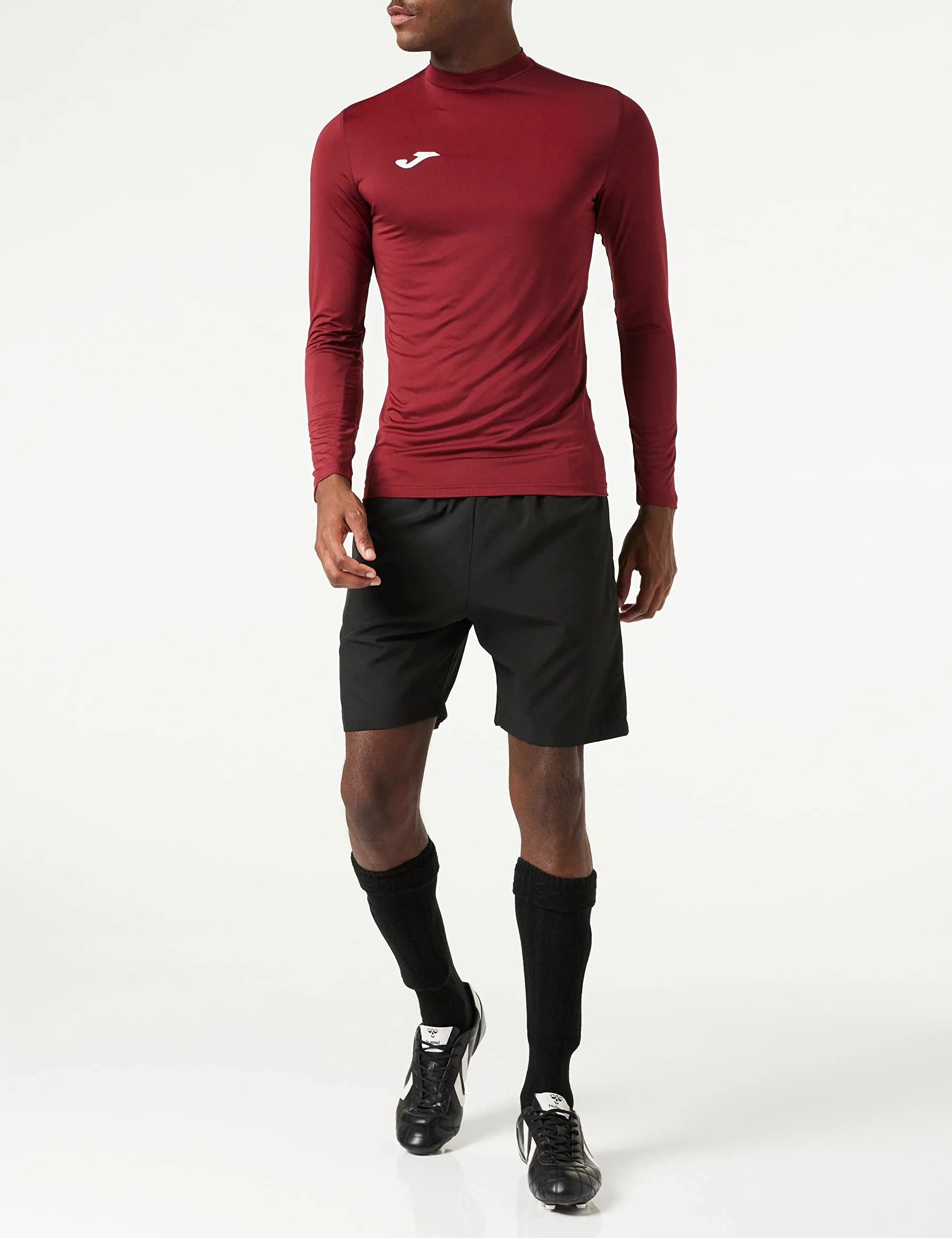Joma Academy Maglia Termica a Manica Lunga Ragazzo, Bordeaux, 2XS-XS - immagine 2