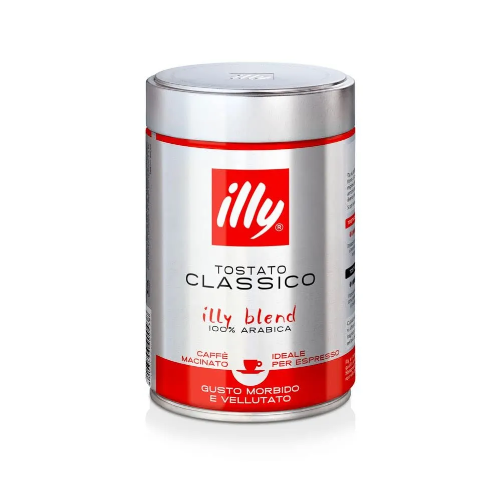 illy Caffè macinato per espresso Tostato Classico, Barattolo da 250g - immagine 3