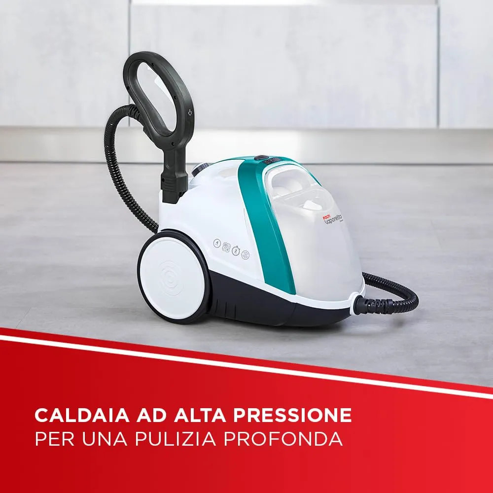 Polti Vaporetto Smart 100 T Pulitore a Vapore con Caldaia - immagine 2