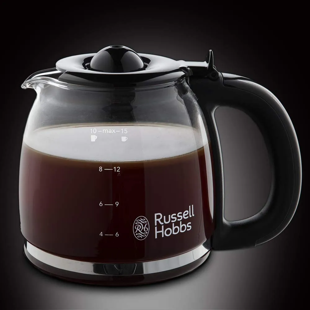 Russell Hobbs Macchina Caffè Americano ColorPlus 24031-56, Rosso, 1.25L, 1100W - immagine 4