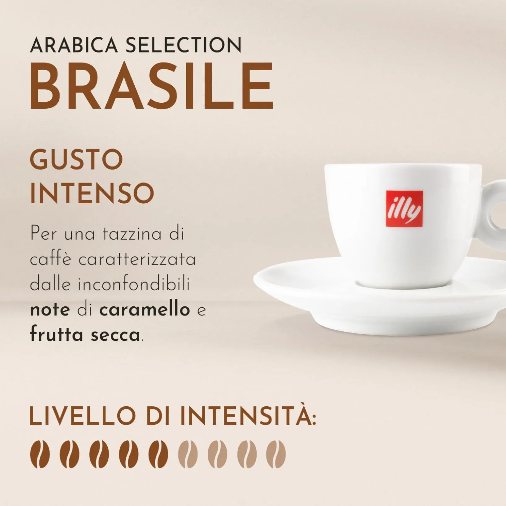 illy Caffè Macinato per Moka Arabica Selection Brasile, 12x125g - immagine 2