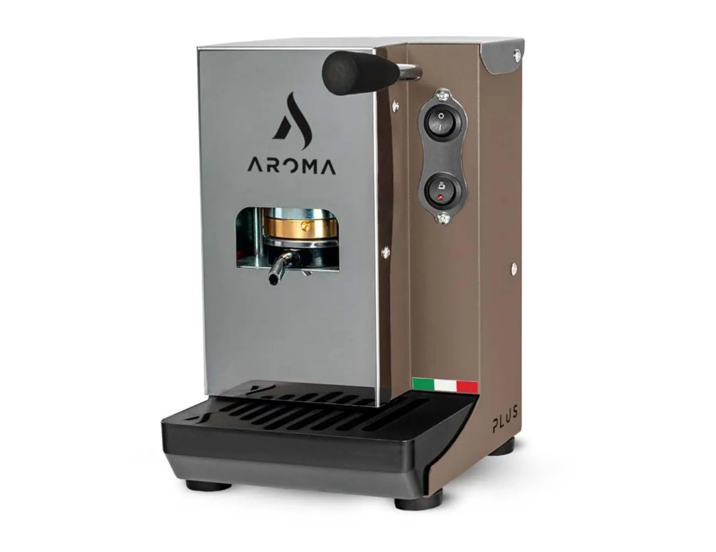 Aroma Plus+ Macchina caffè espresso cialde ESE 44 mm, Tortora - immagine 1