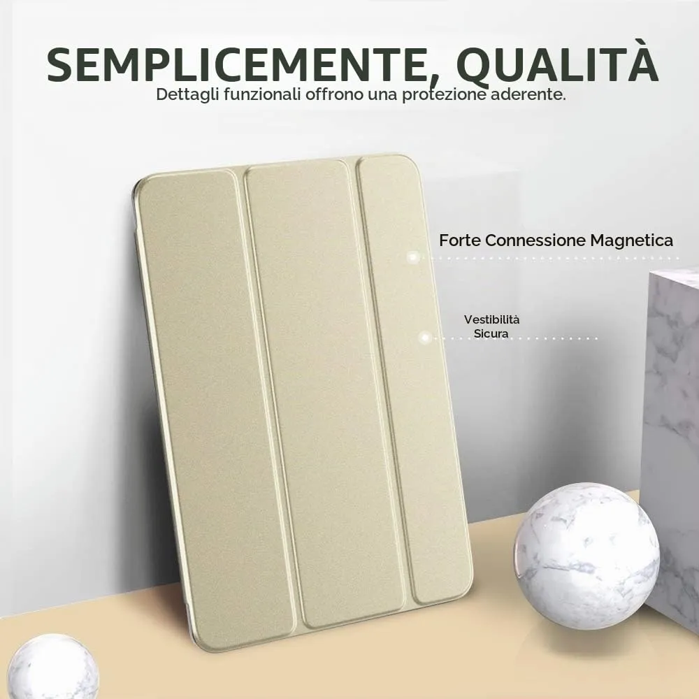 MoKo Cover for iPad 9th/8th/7th Gen (2019-2021), Oro Champagne - immagine 3