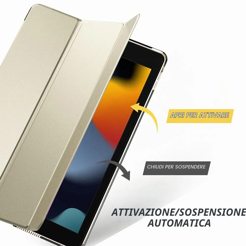 MoKo Cover for iPad 9th/8th/7th Gen (2019-2021), Oro Champagne - immagine 5