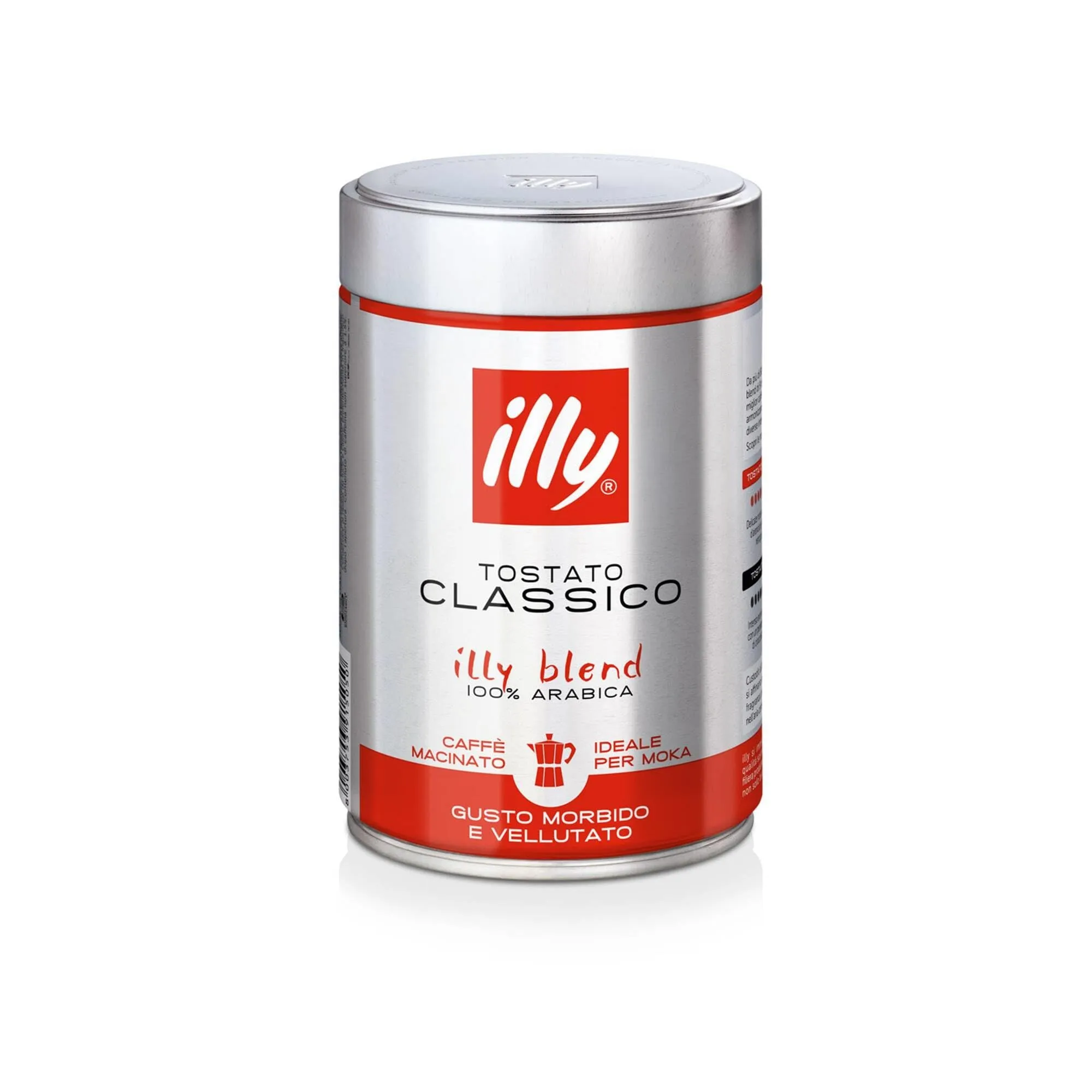 illy Caffè Macinato Moka Tostato Classico - 6 x 250g - immagine 2