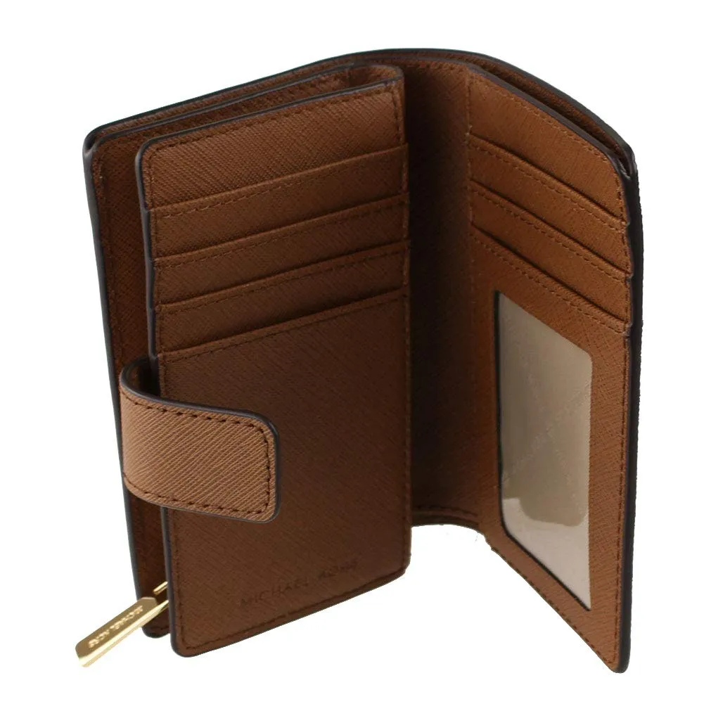 Michael Kors Jet Set Travel Portafoglio portamonete con zip, misura media, Vaniglia - immagine 3
