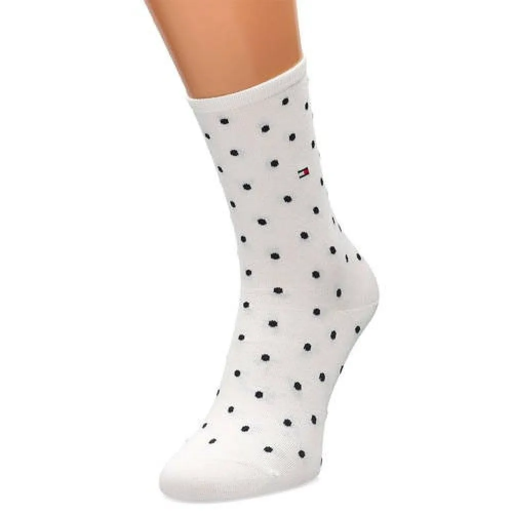 Tommy Hilfiger Classic Women's Socks, Bianco 493, 39-42 (Pack of 2) - immagine 5