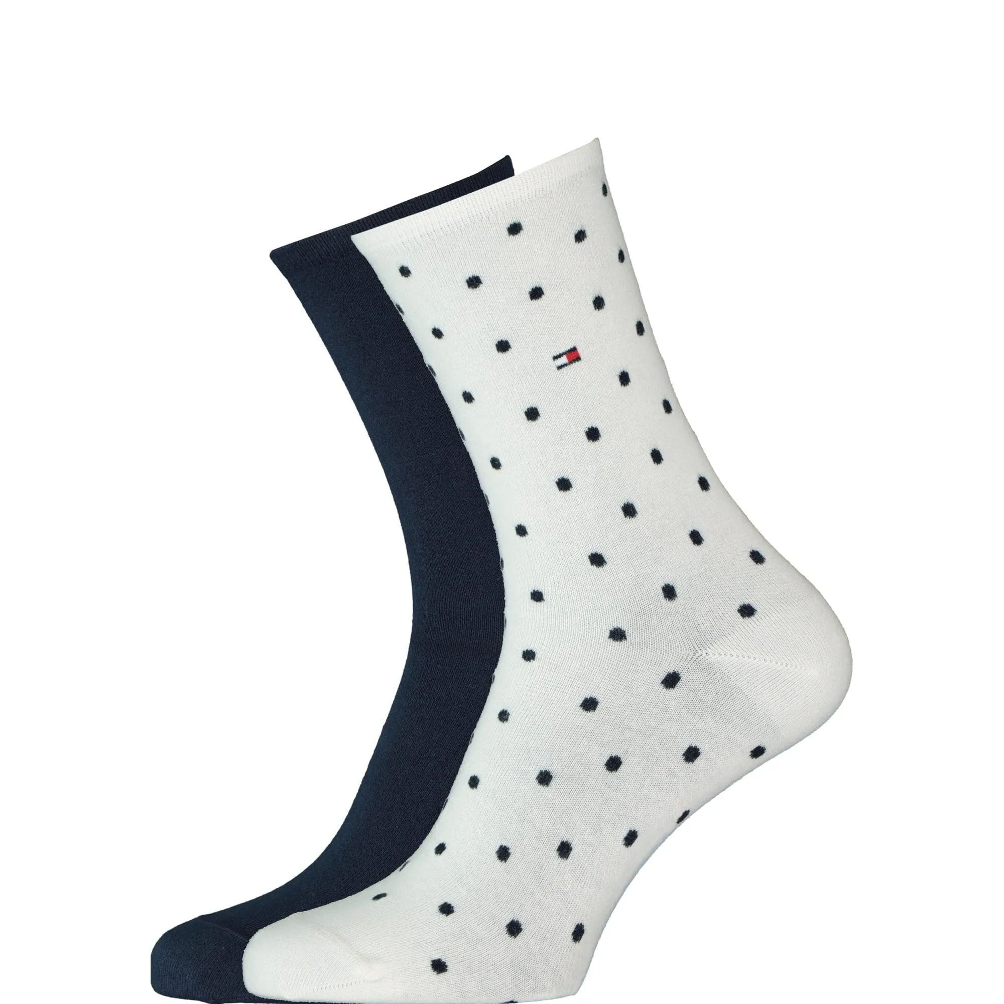 Tommy Hilfiger Classic Women's Socks, Bianco 493, 39-42 (Pack of 2) - immagine 6