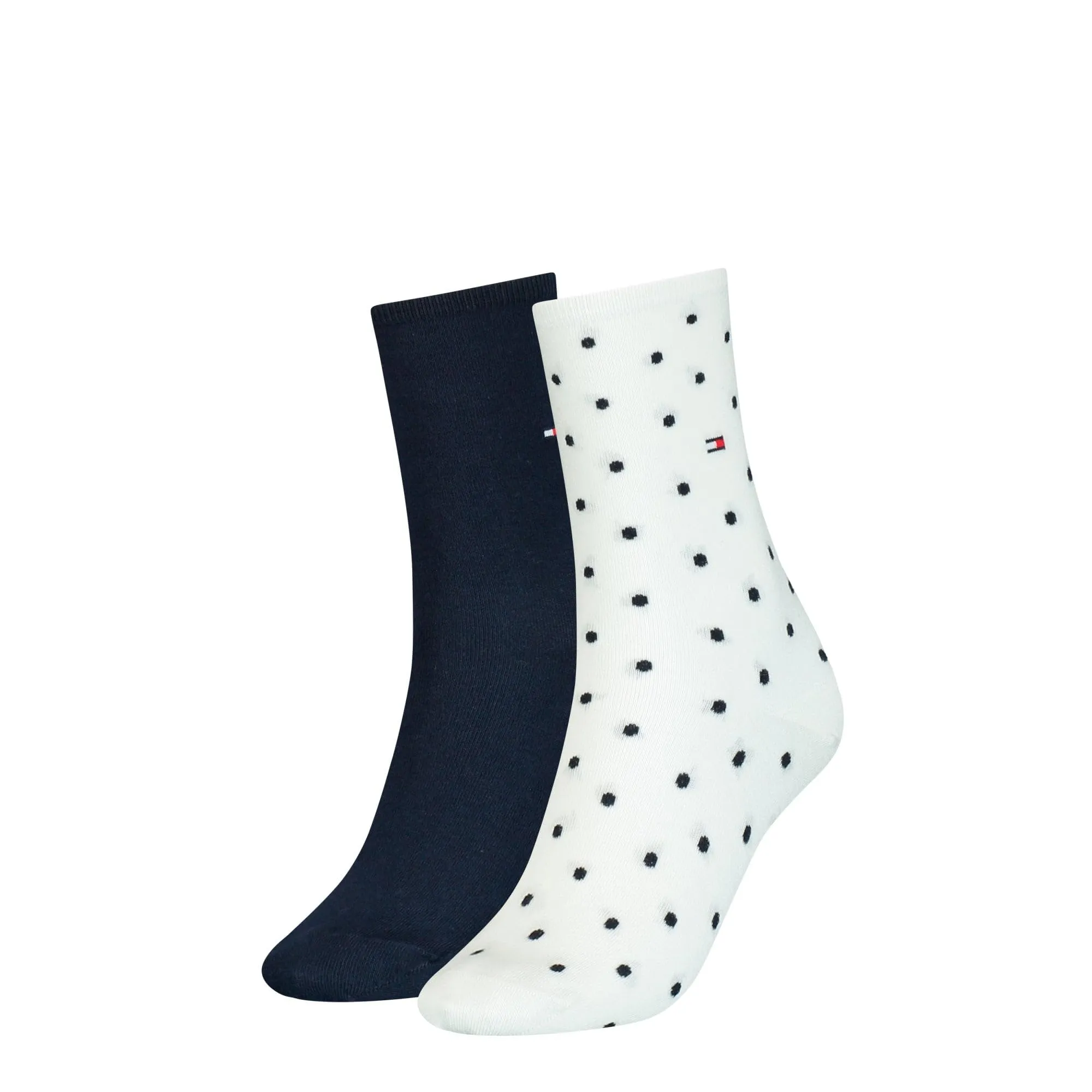 Tommy Hilfiger Classic Women's Socks, Bianco 493, 39-42 (Pack of 2) - immagine 7