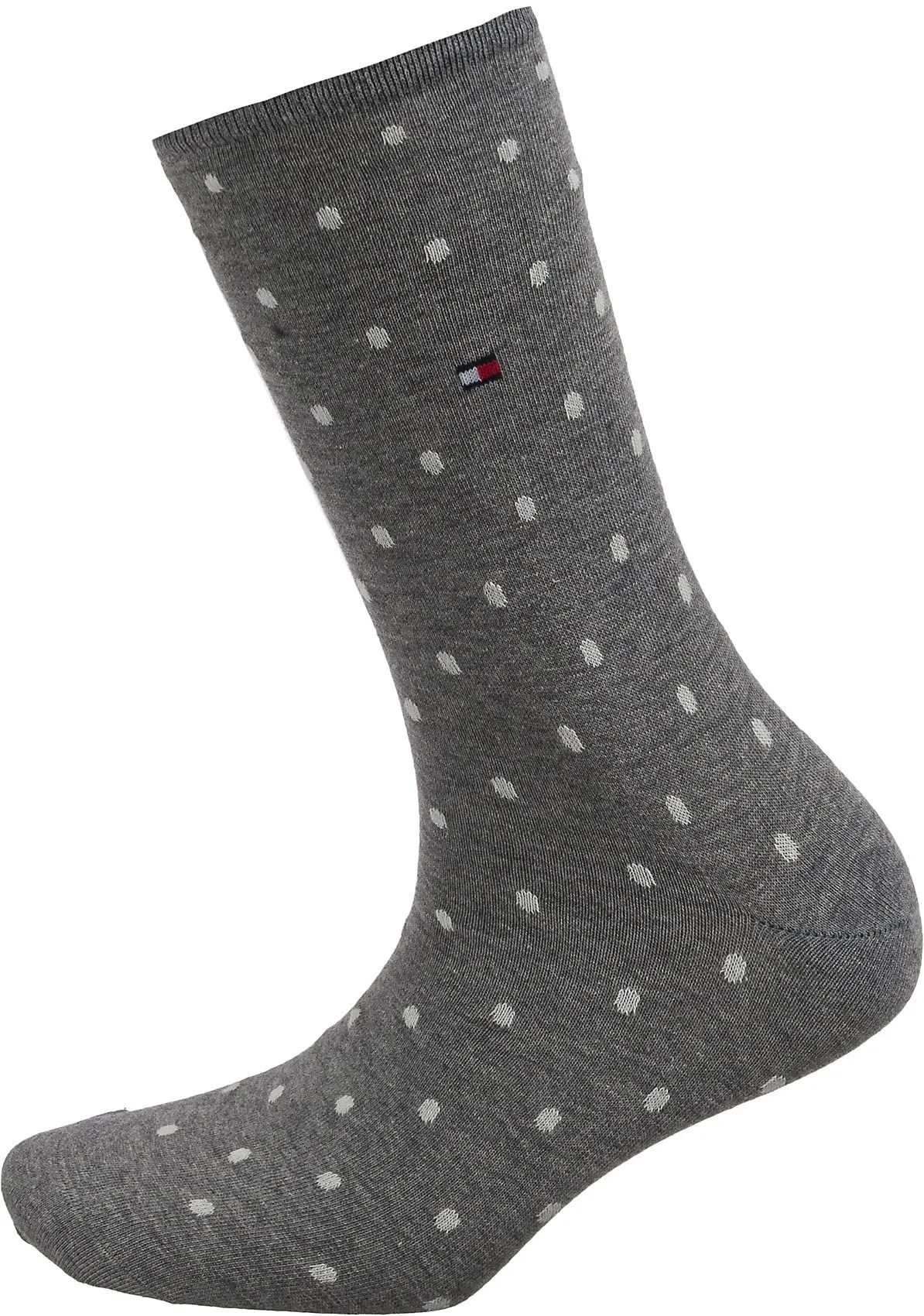 Tommy Hilfiger Classic Calzini Donna, Grigio 493, 35-38 (Pacco da 2) - immagine 3