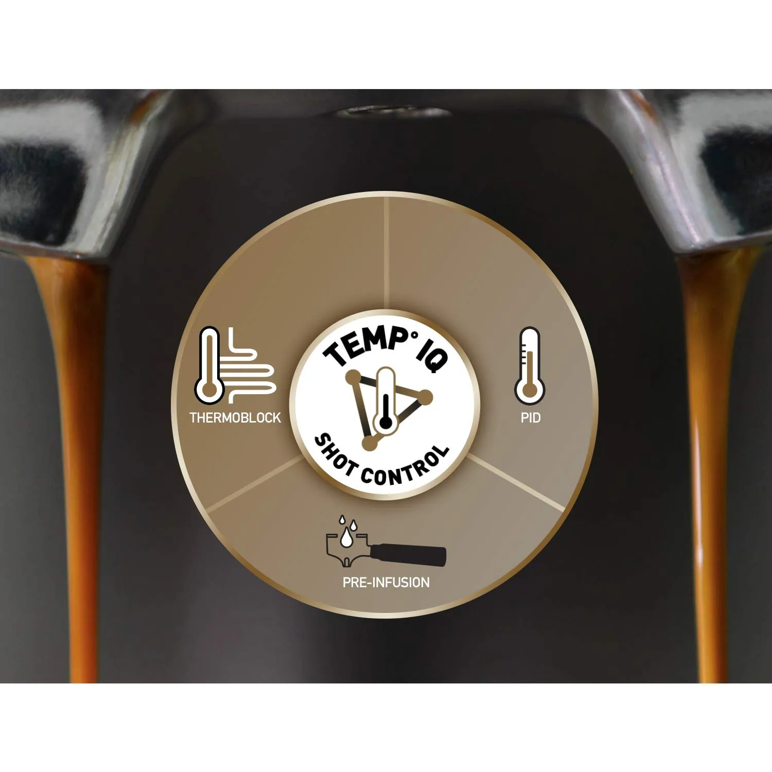Breville Barista Max VCF126X Macchina da Caffè Espresso con Macinacaffè - immagine 2