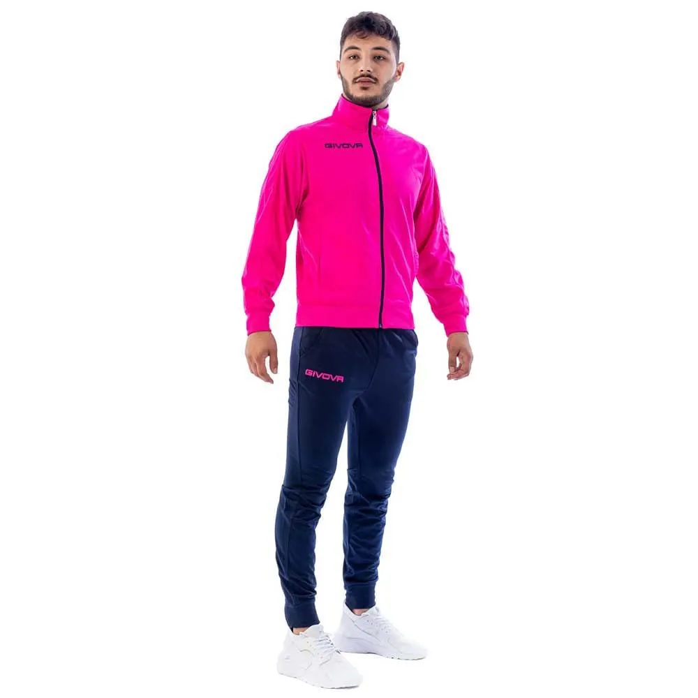 Givova Tuta Torino Triacetato Fuxia/Blu - immagine 1
