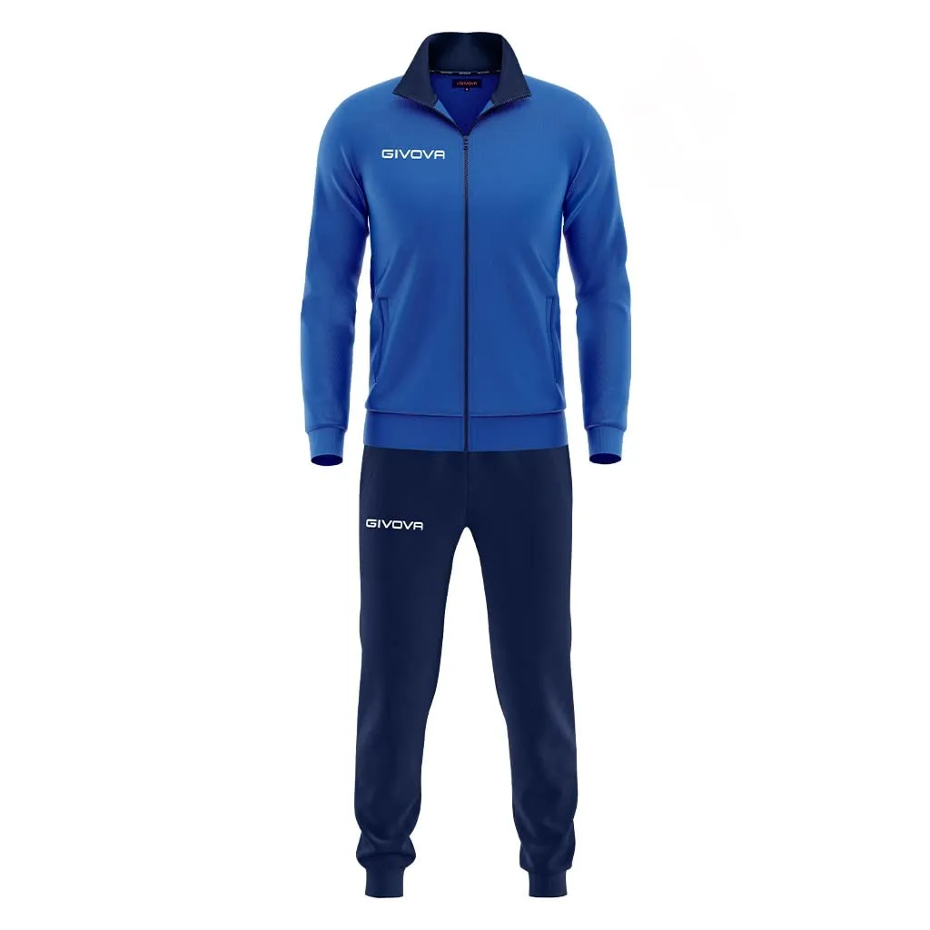 Givova Tuta Torino Triacetato Azzurro/Blu - immagine 1