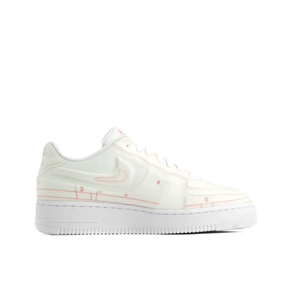 Nike 193154406177 Donna Scarpa da Passeggio, Summit White/Summit White/University Red, 40.5 EU - immagine 2
