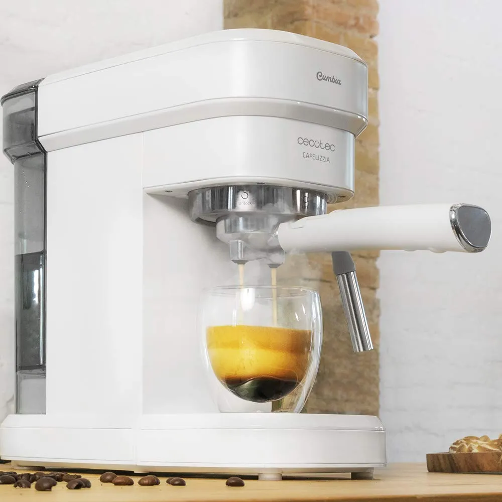 Cecotec Cafelizzia 790 Macchina da Caffè Espresso, 1350 W, 20 Bar, Bianco - immagine 4