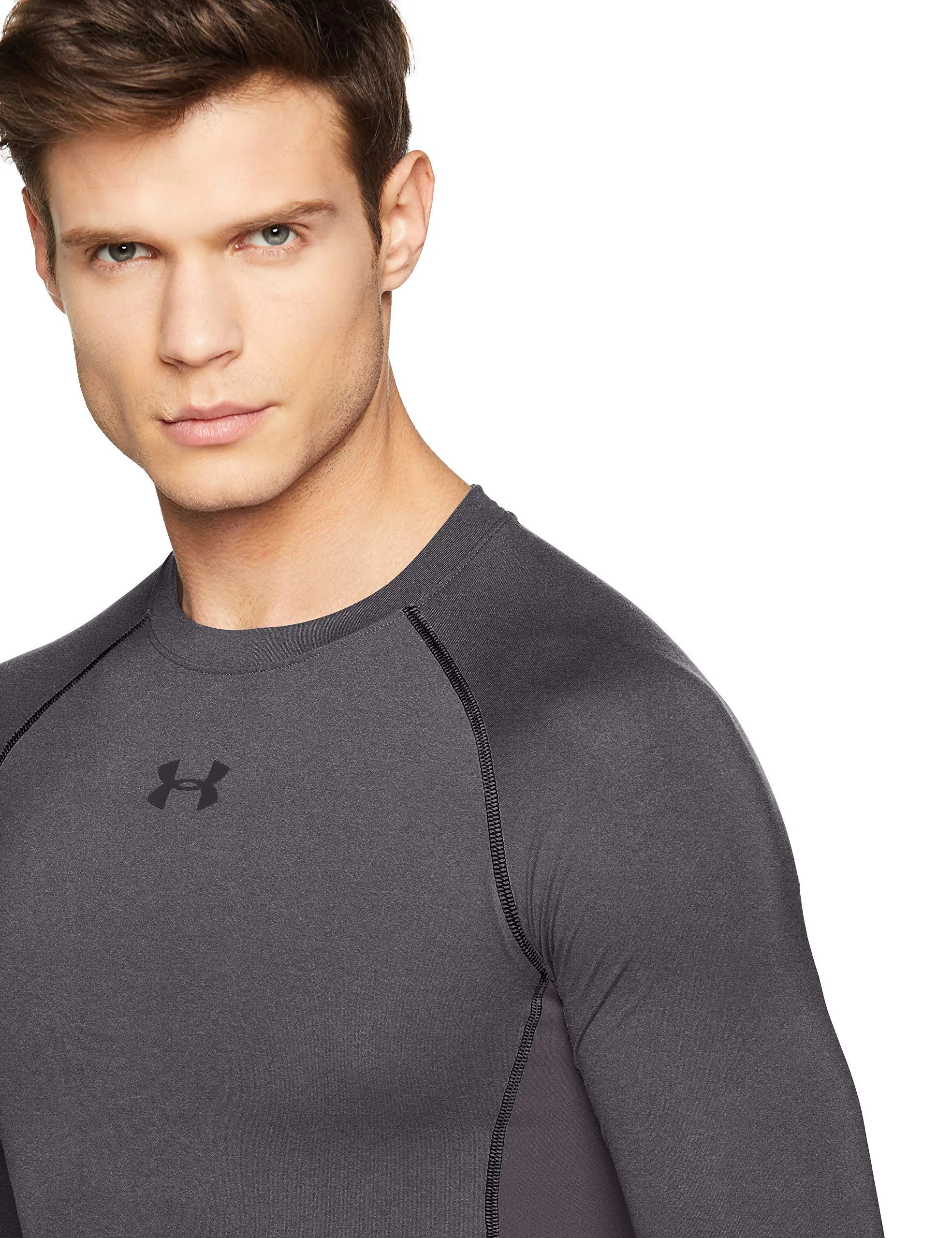 Under Armour UA HeatGear Long Sleeve Compression Shirt Men's - immagine 3