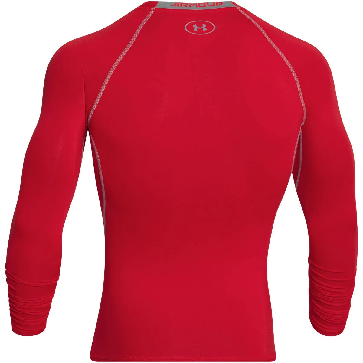 Under Armour UA HG Armour Long Sleeve Men's Shirt, Red/Steel 600, XL - immagine 4